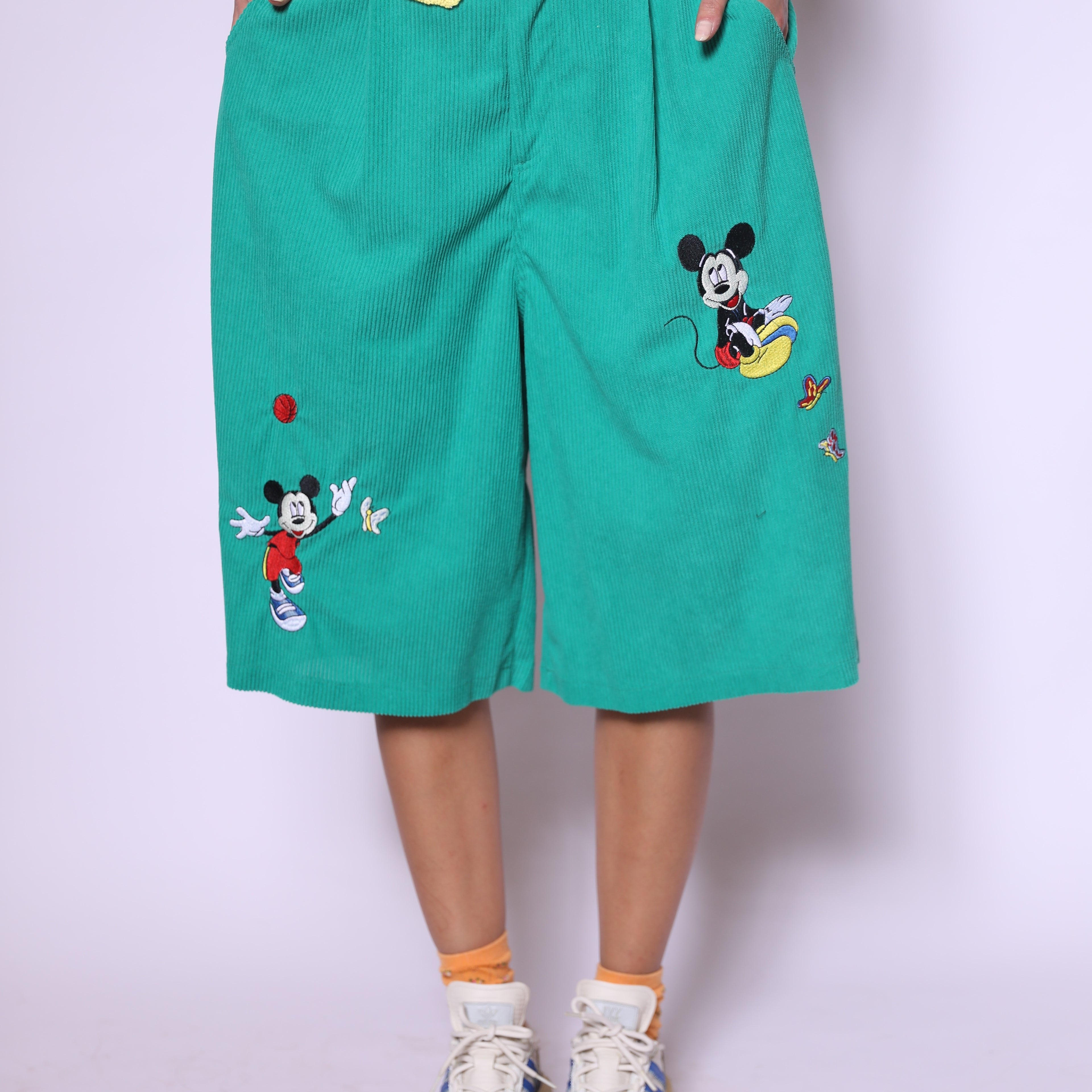 Mickey Green Culottes