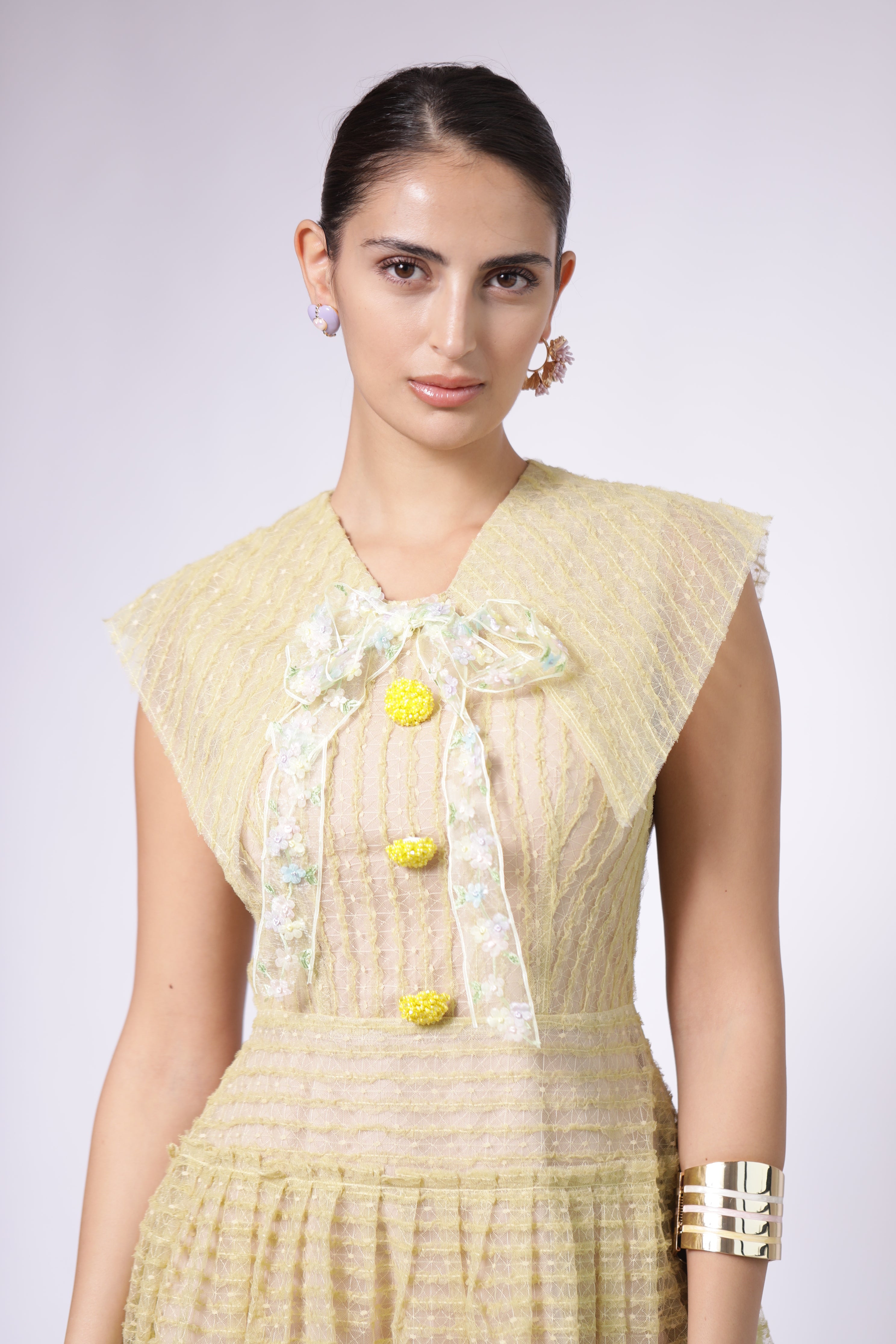 Buttercup Bow Mini Dress