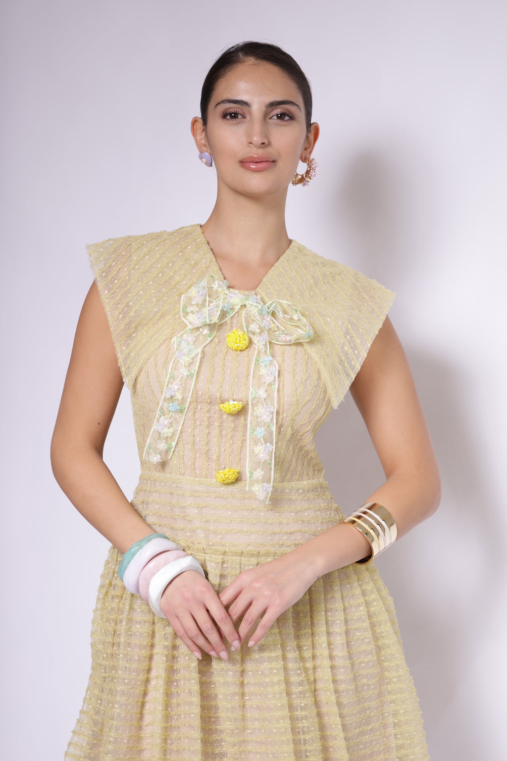 Buttercup Bow Mini Dress