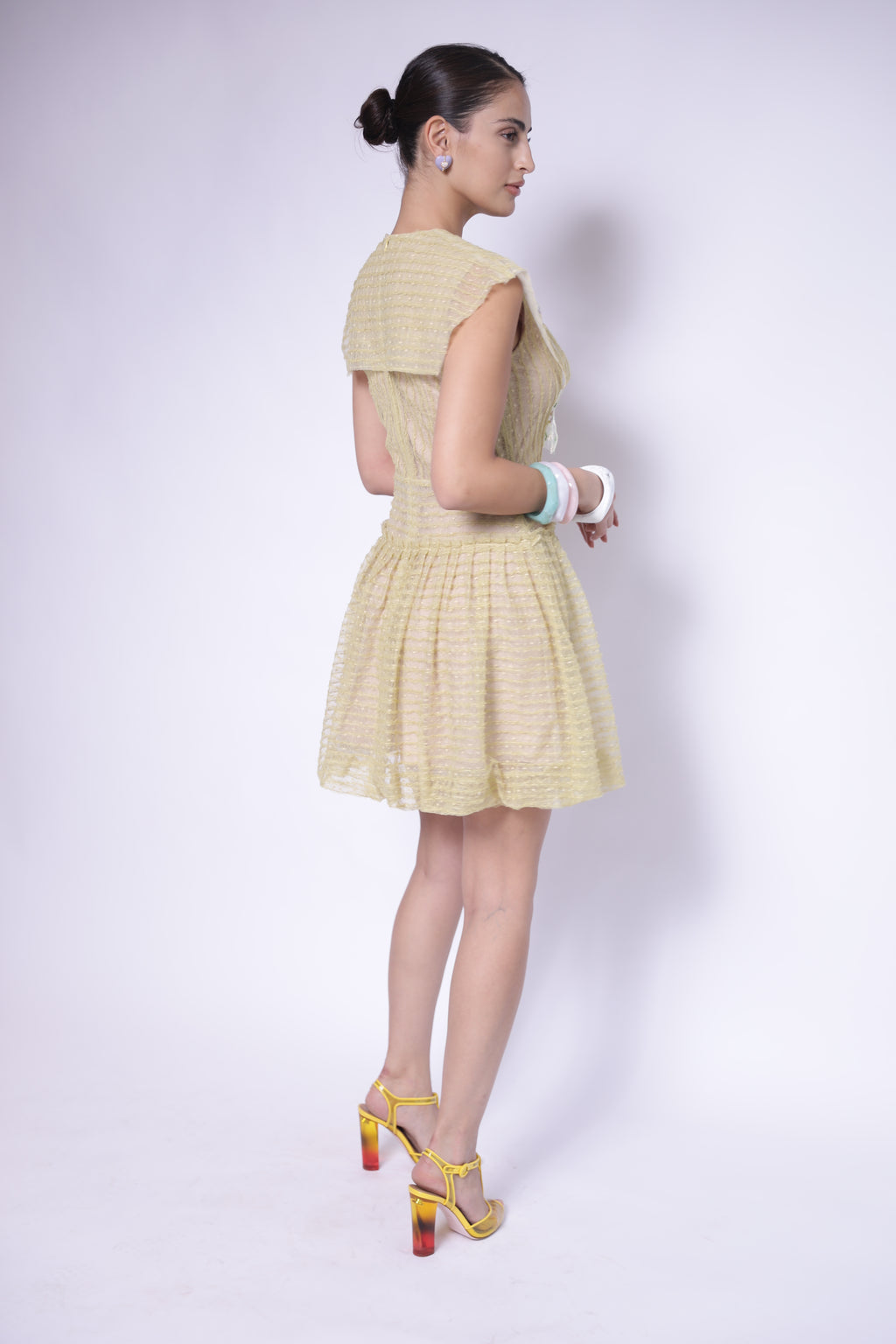 Buttercup Bow Mini Dress