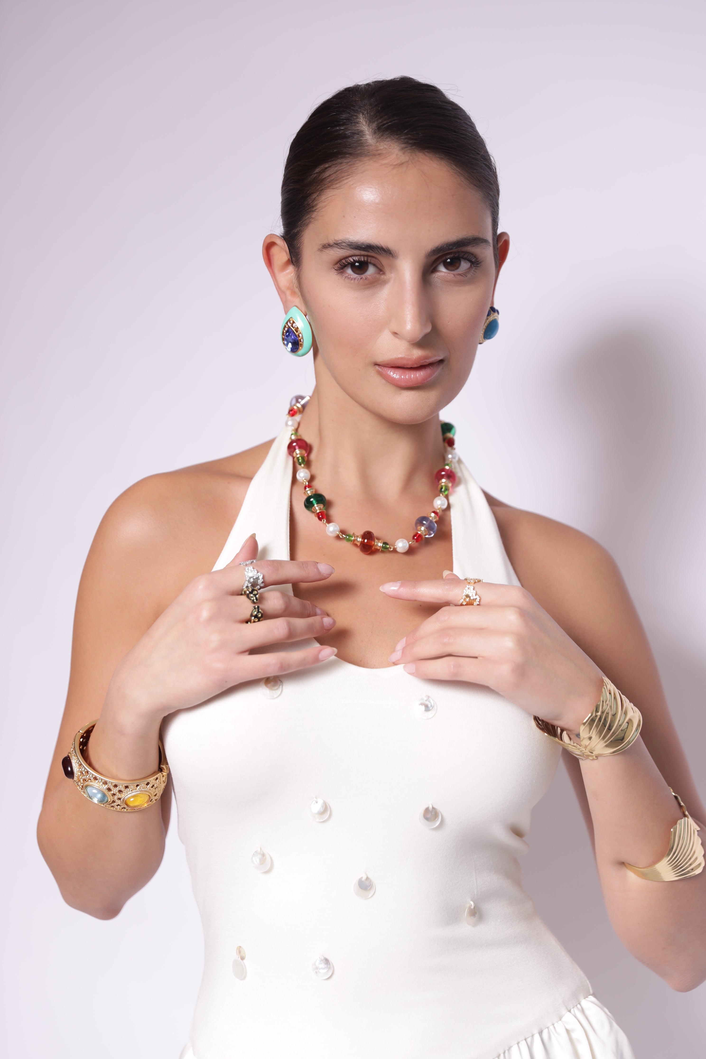 Elegant White Midi Dress