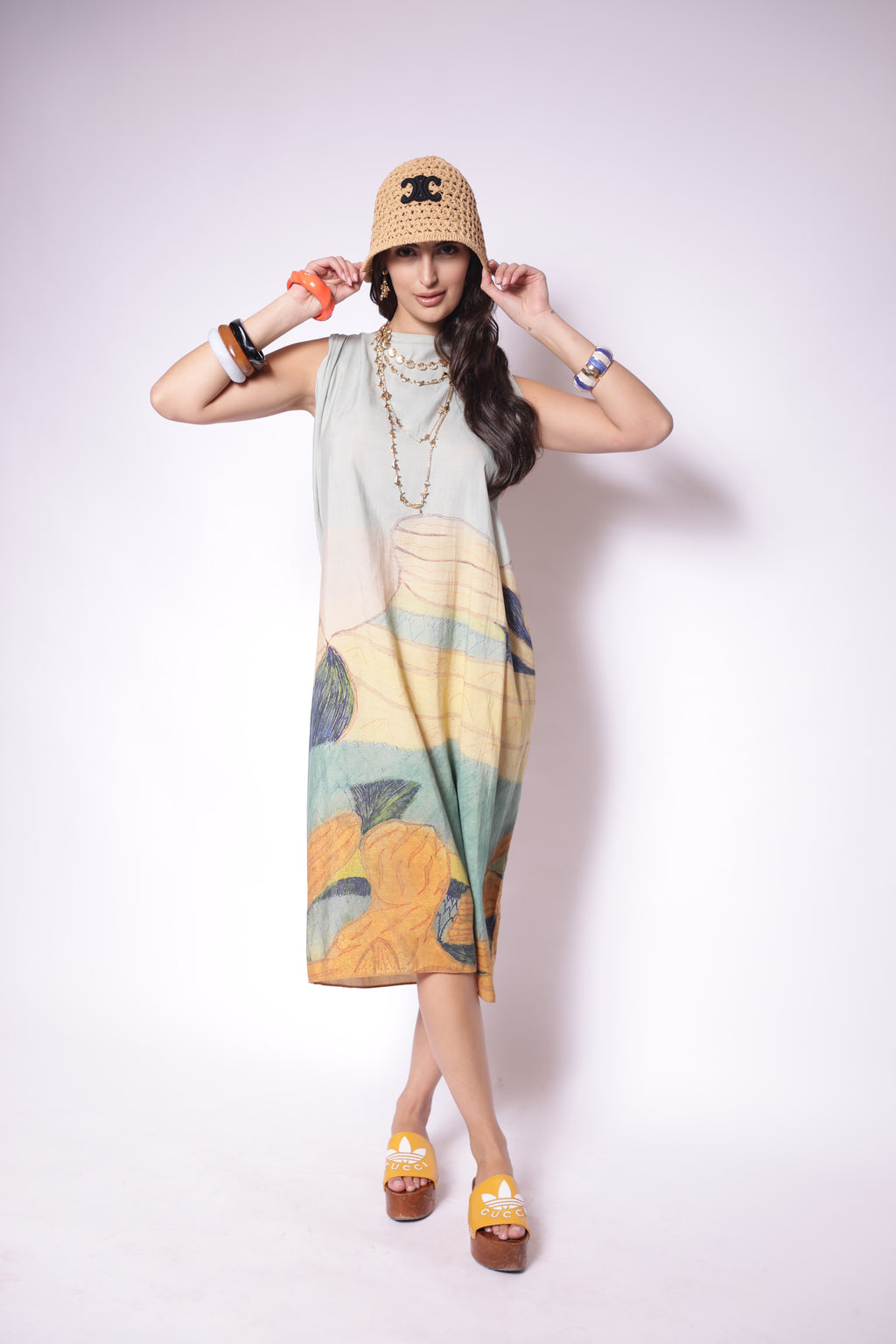 Gallery Muse Printed Dress