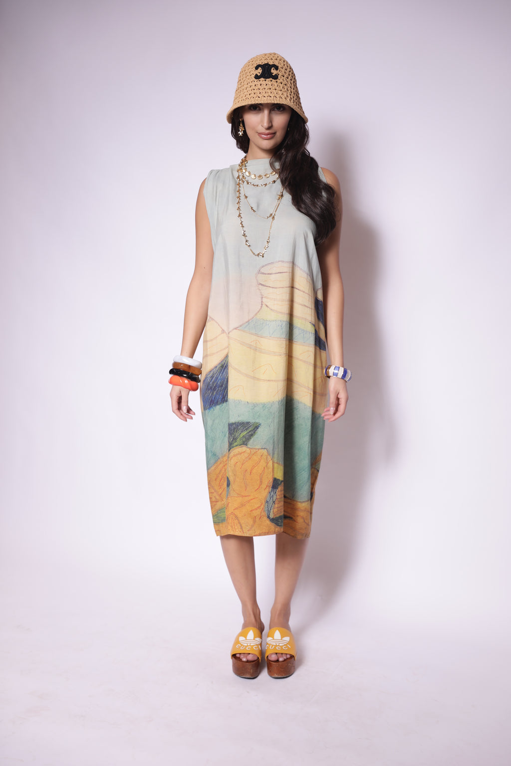 Gallery Muse Printed Dress