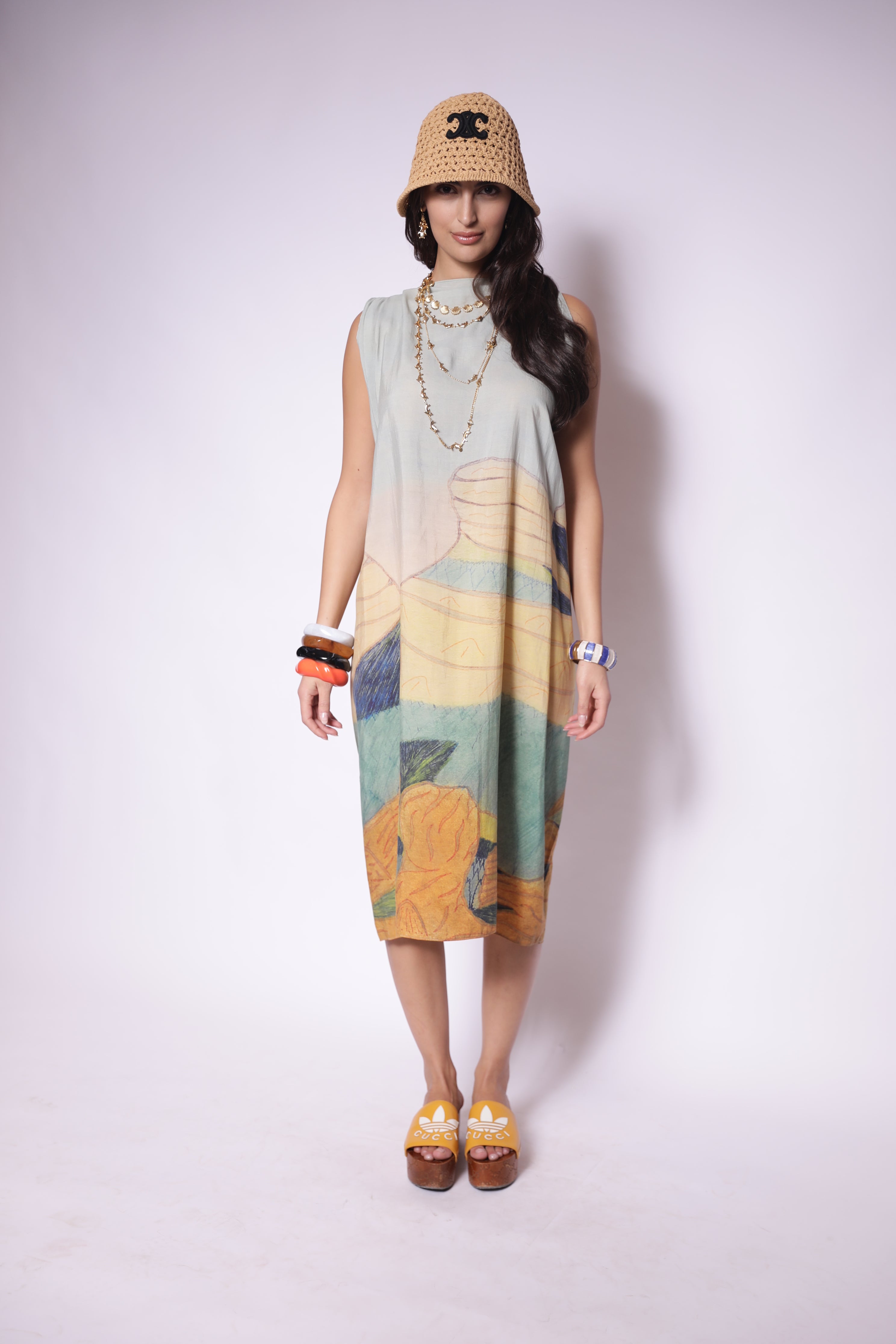 Gallery Muse Printed Dress