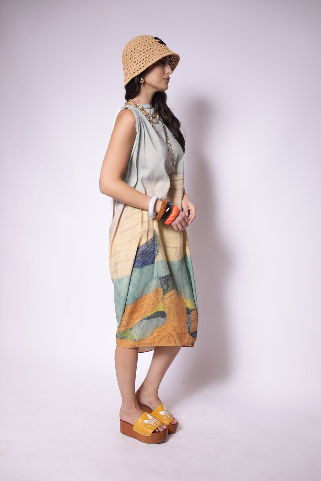 Gallery Muse Printed Dress