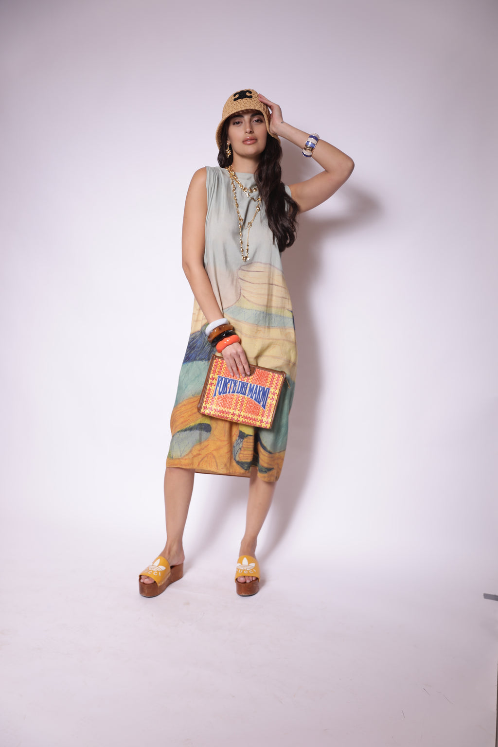 Gallery Muse Printed Dress