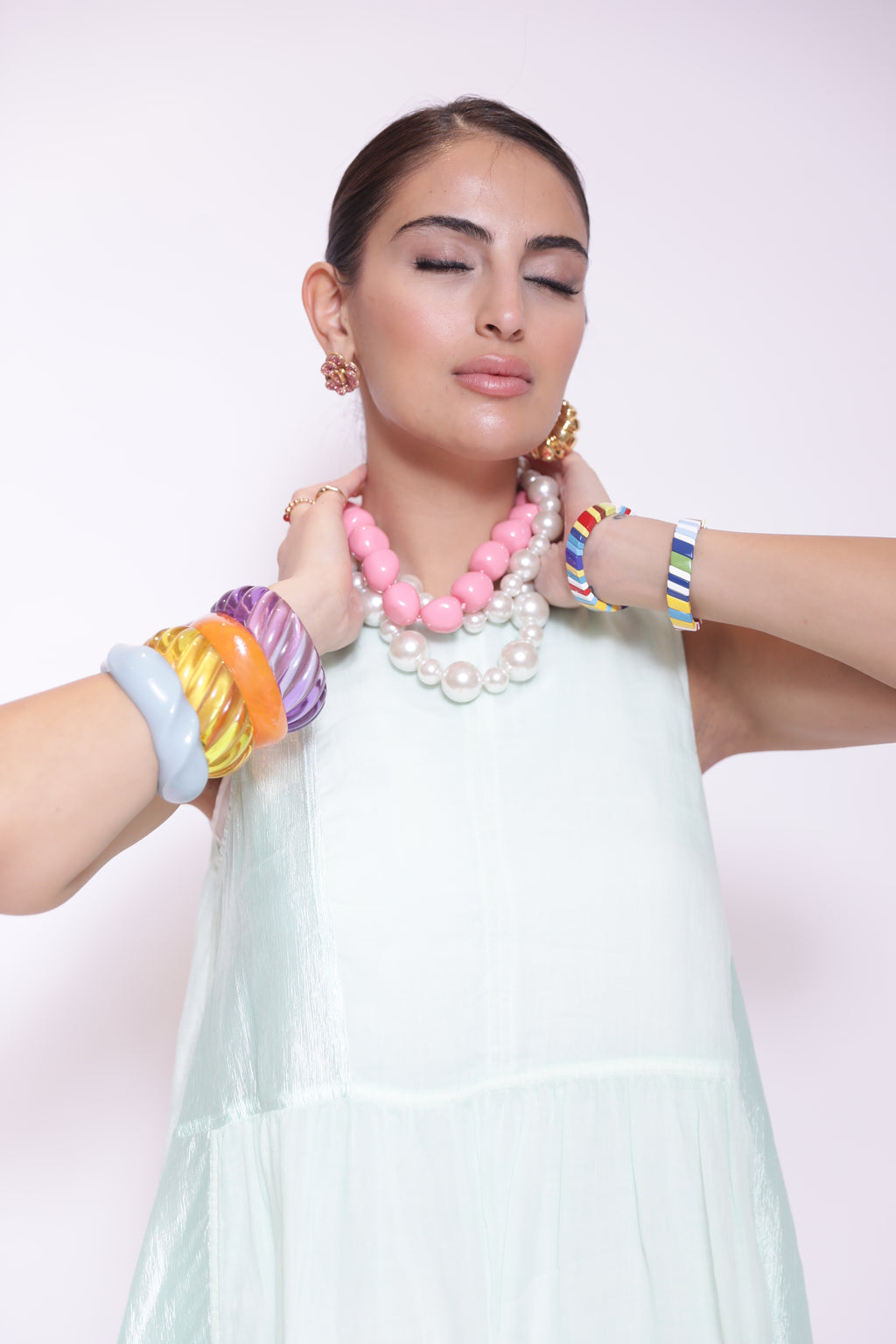 Mint Breeze Sleeveless Dress