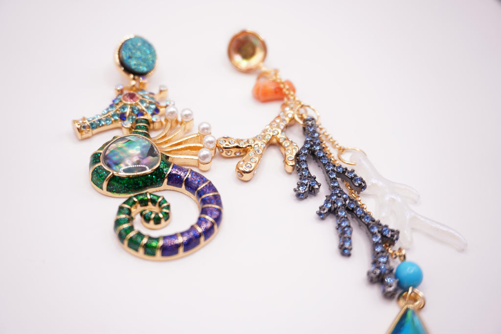 Sea horse coral dangles