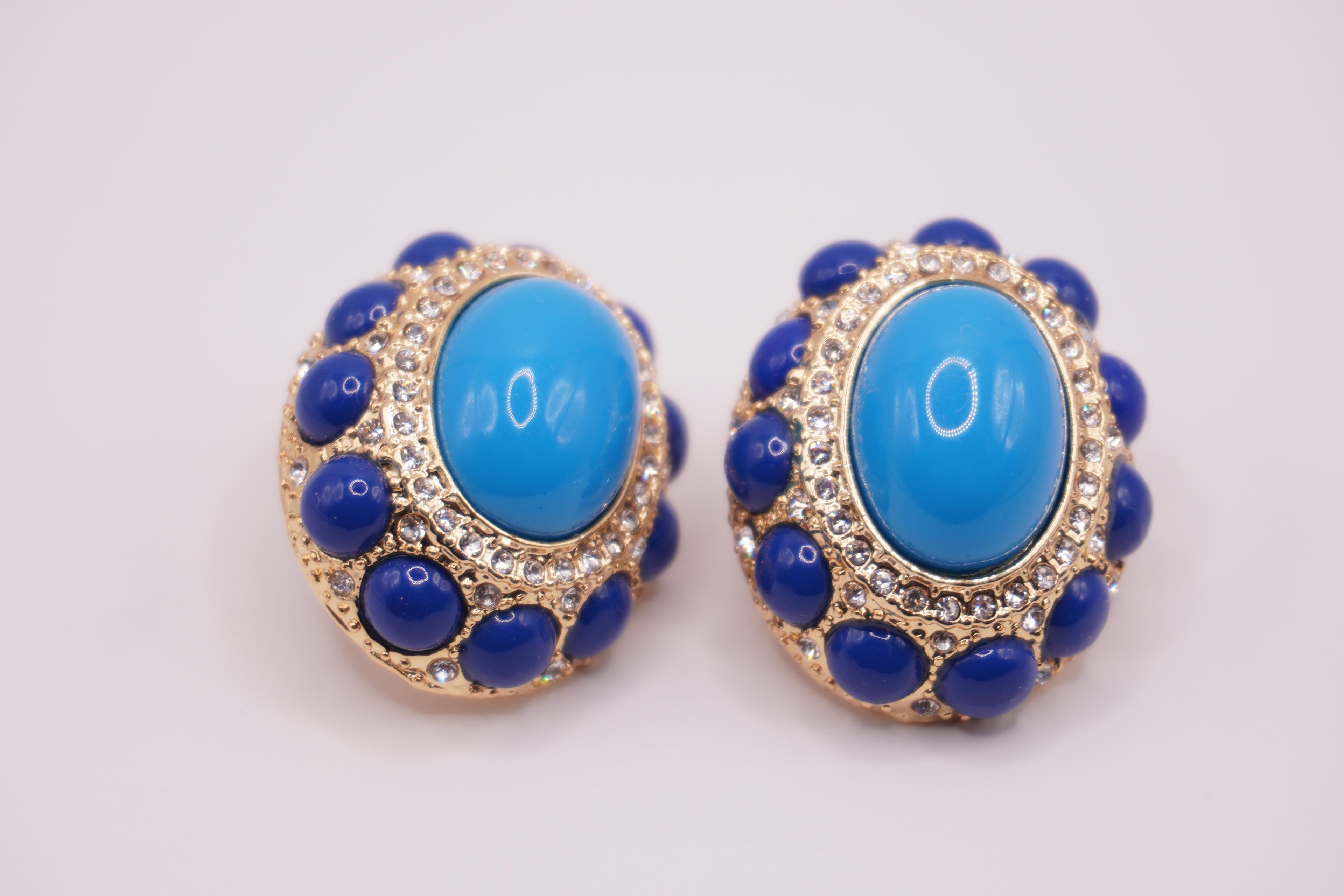 Turquoise Royal Earrings