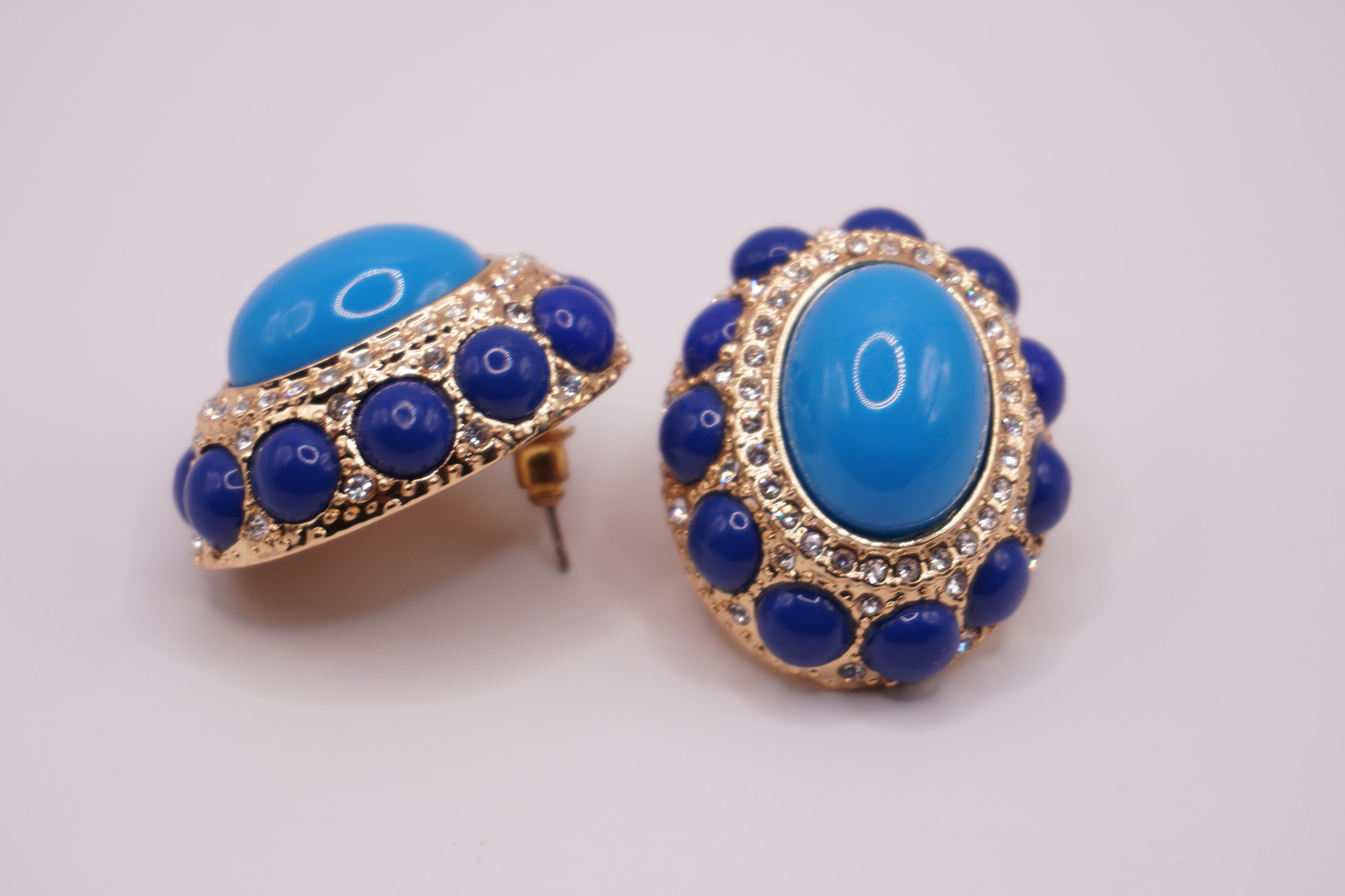 Turquoise Royal Earrings