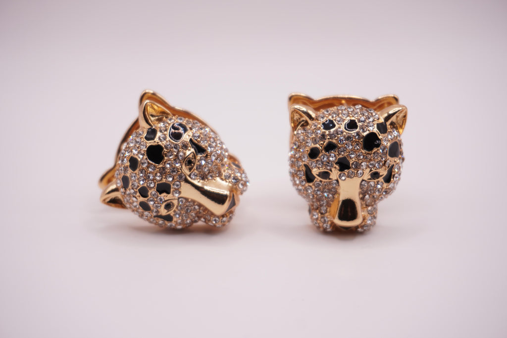 Leopard Spark Earrings
