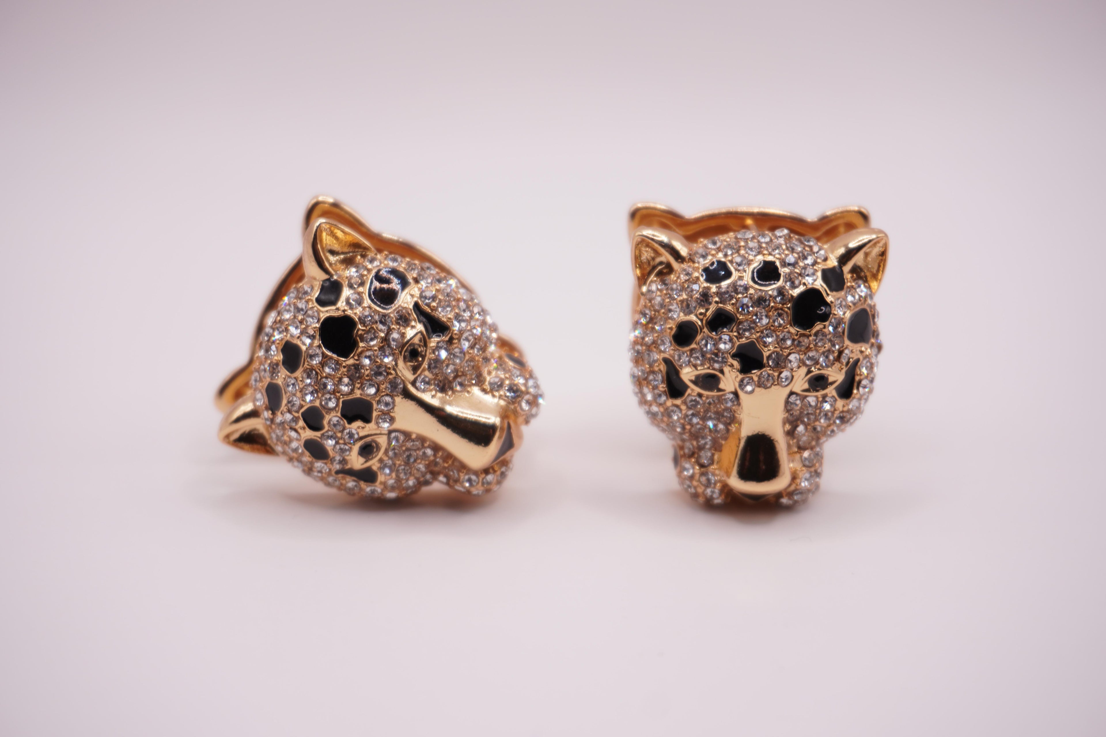Leopard Spark Earrings