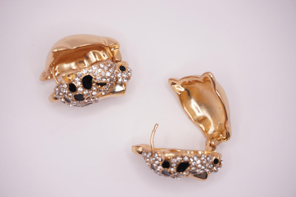 Leopard Spark Earrings