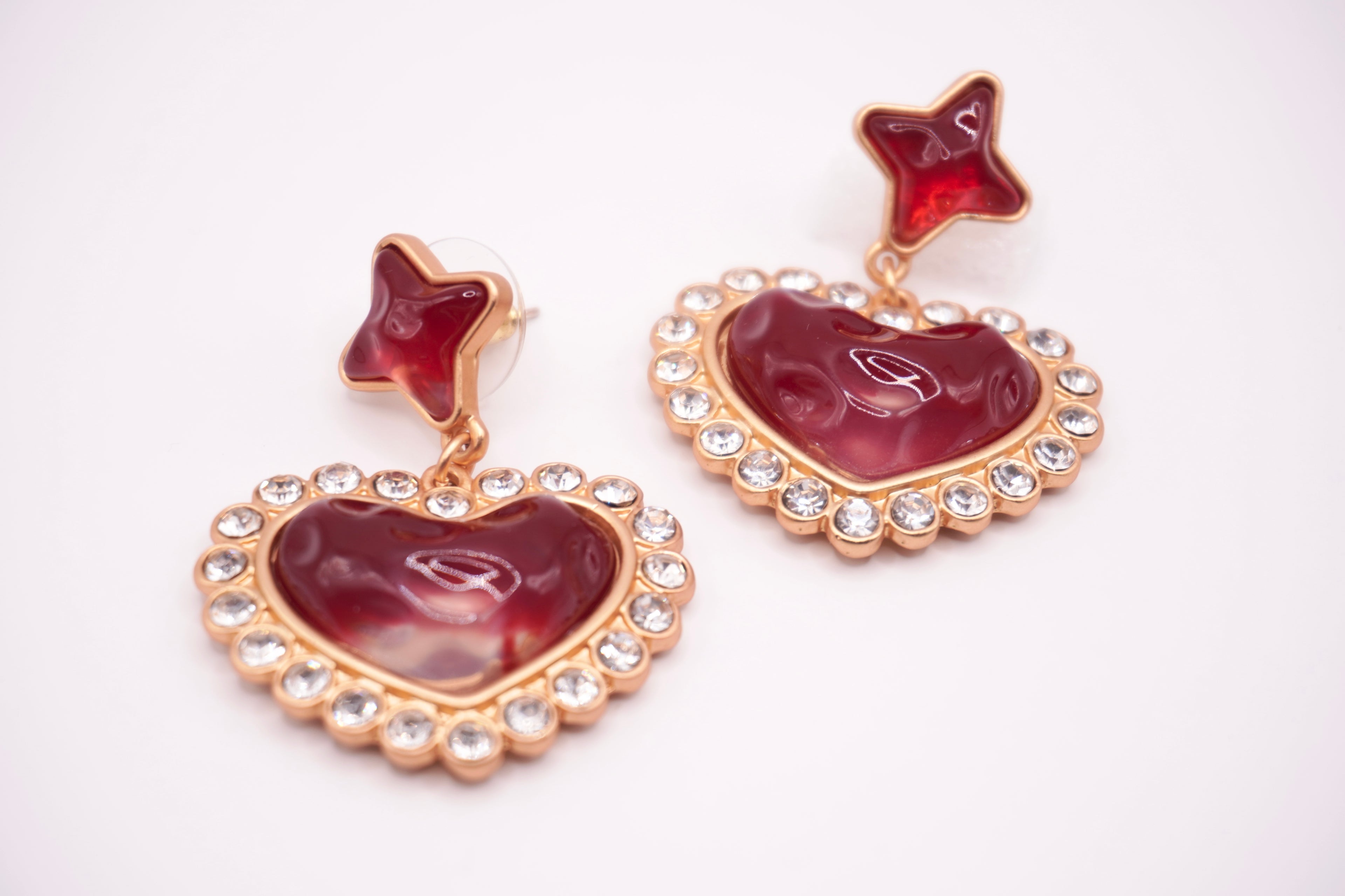 Starry Heart Earrings