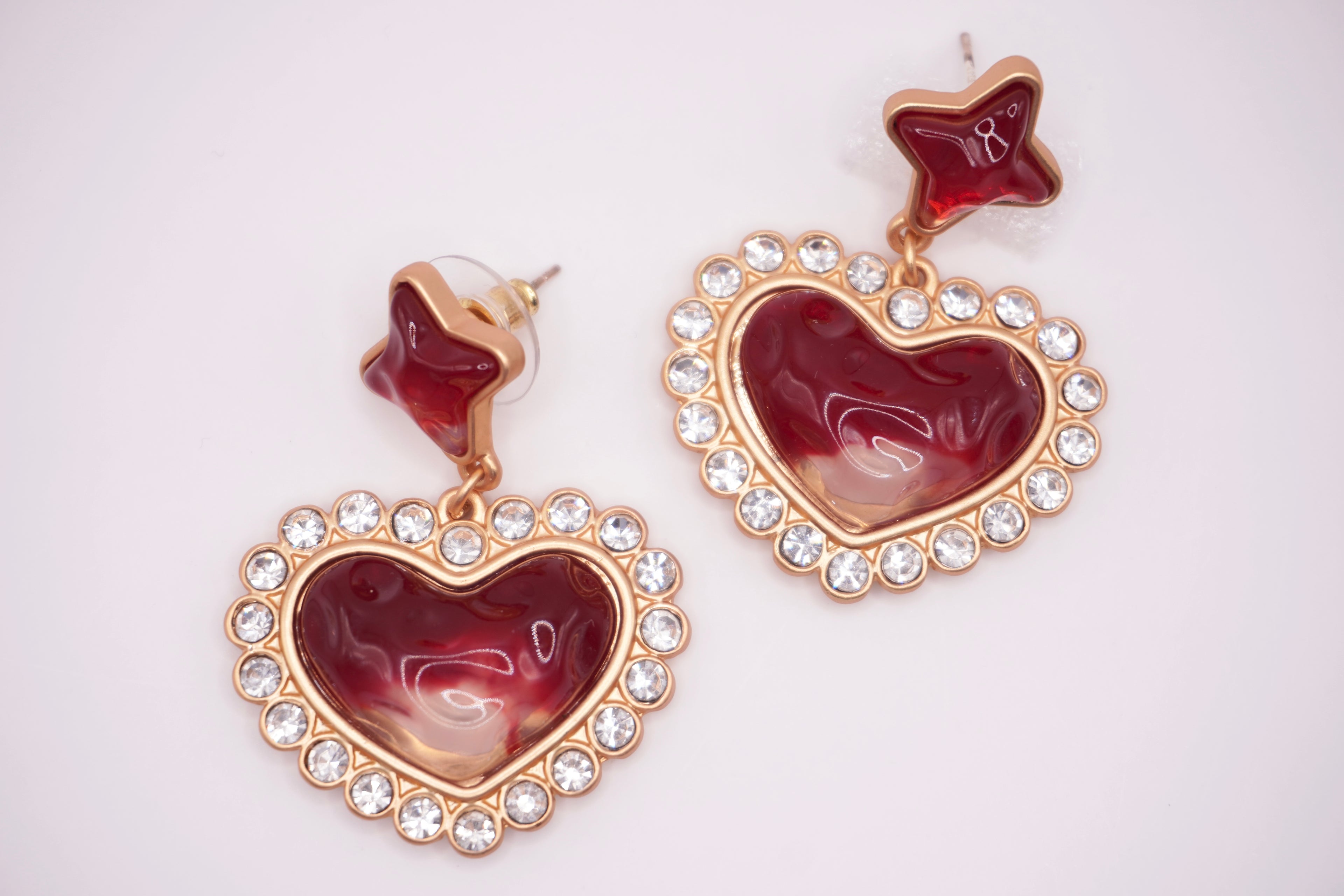 Starry Heart Earrings