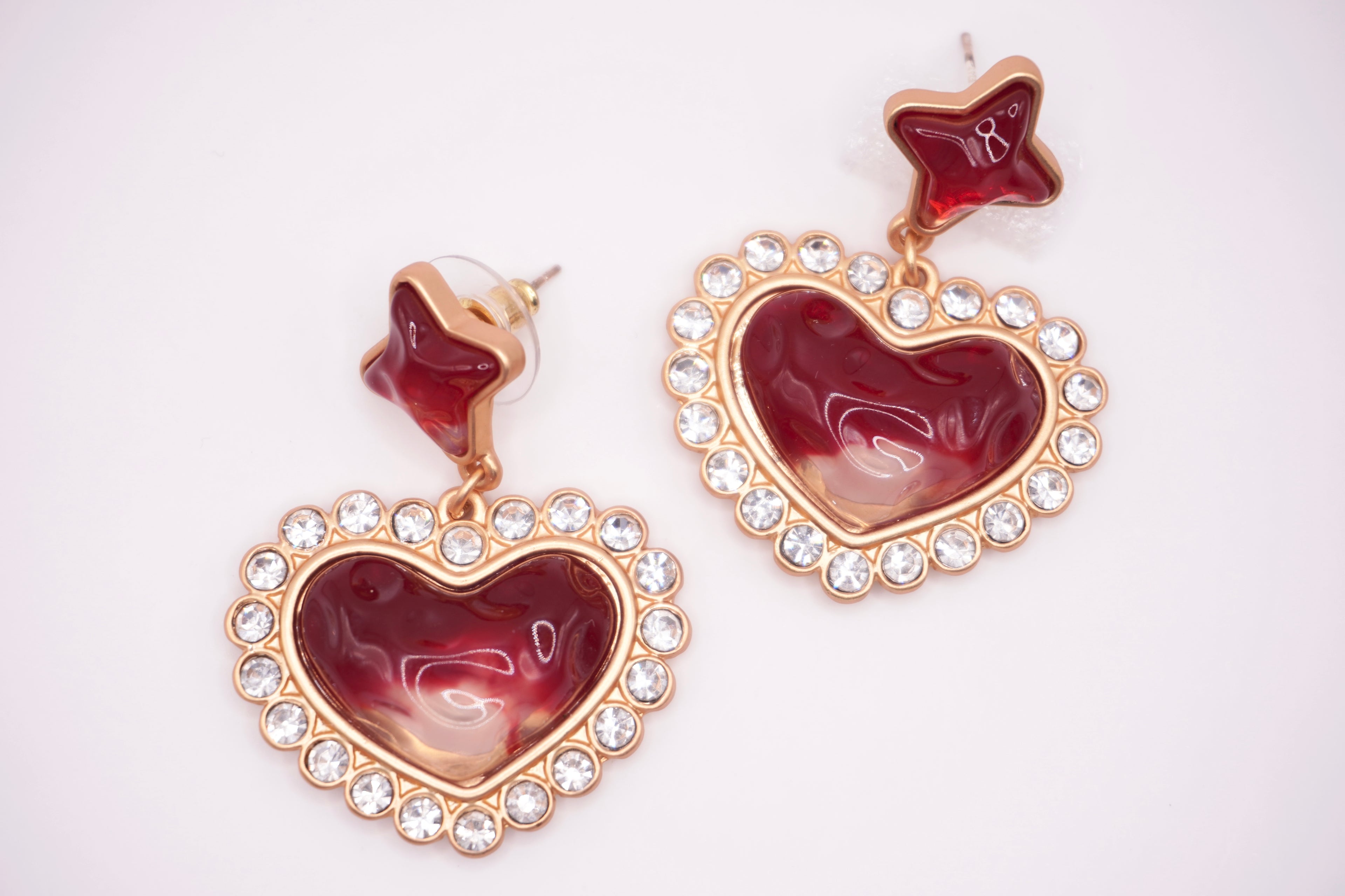Starry Heart Earrings