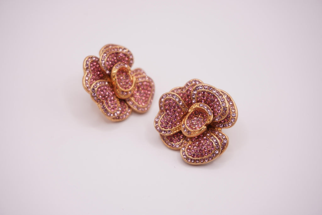 Pink Blossom Earrings