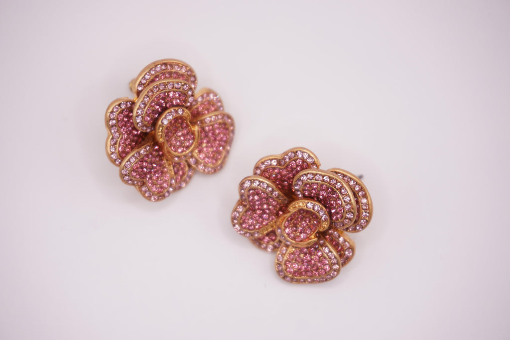 Pink Blossom Earrings