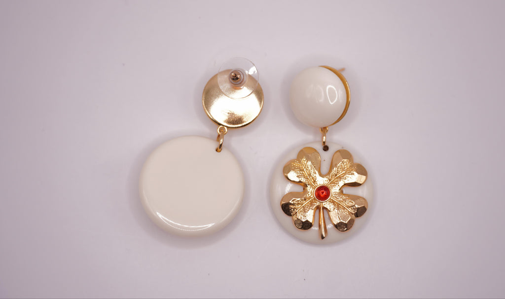 Golden Leaf Earrings