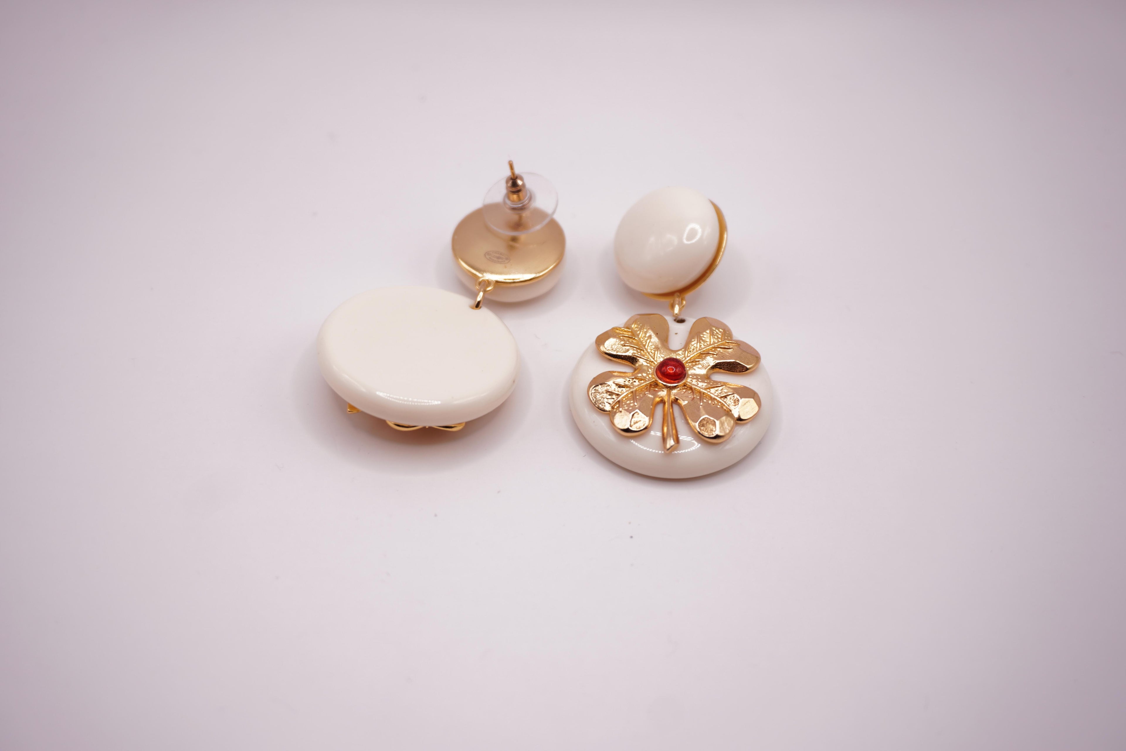 Golden Leaf Earrings