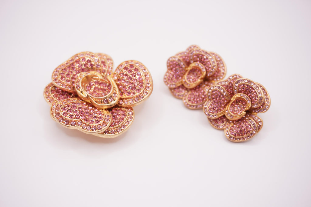 Pink Blossom Earrings