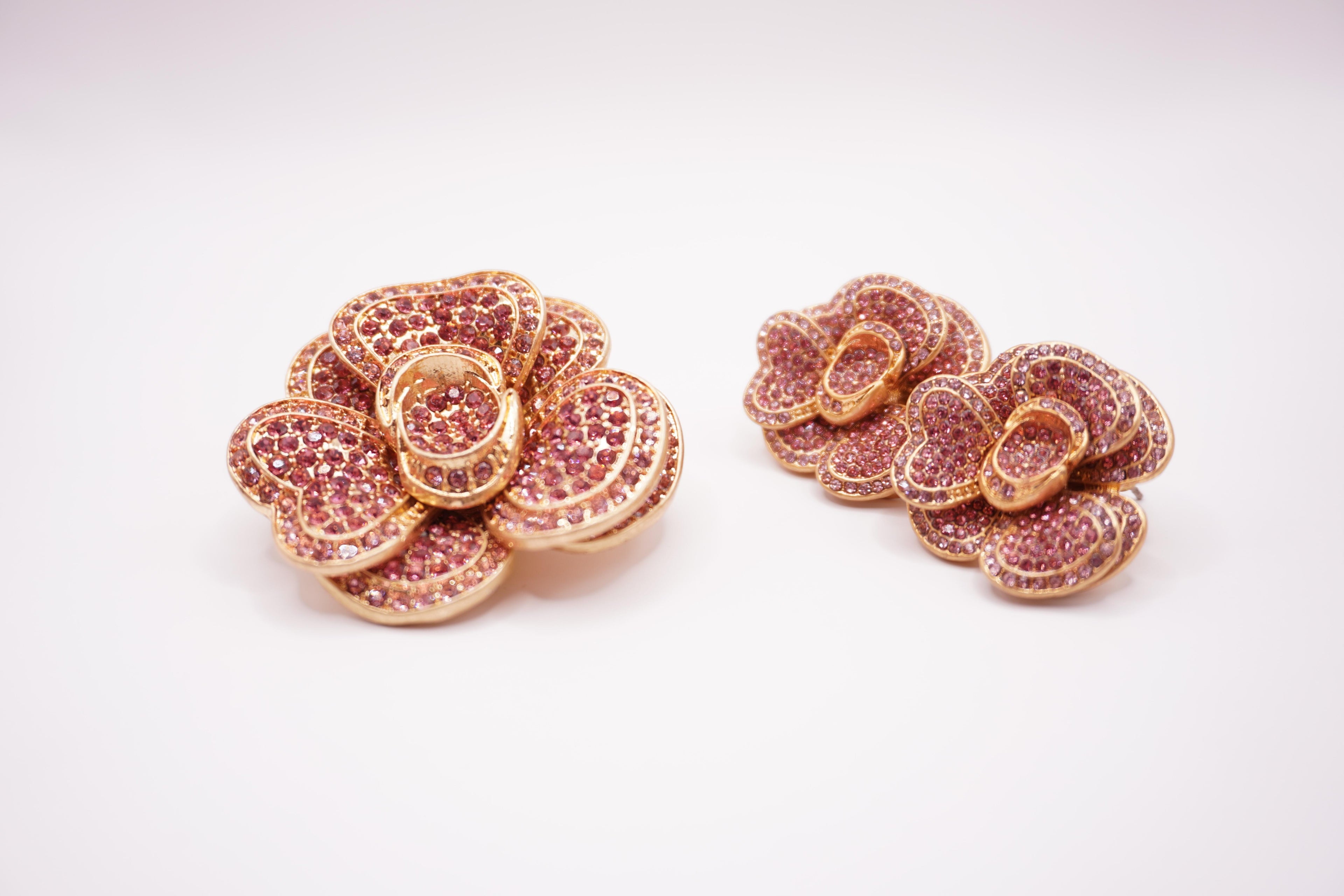 Pink Blossom Earrings