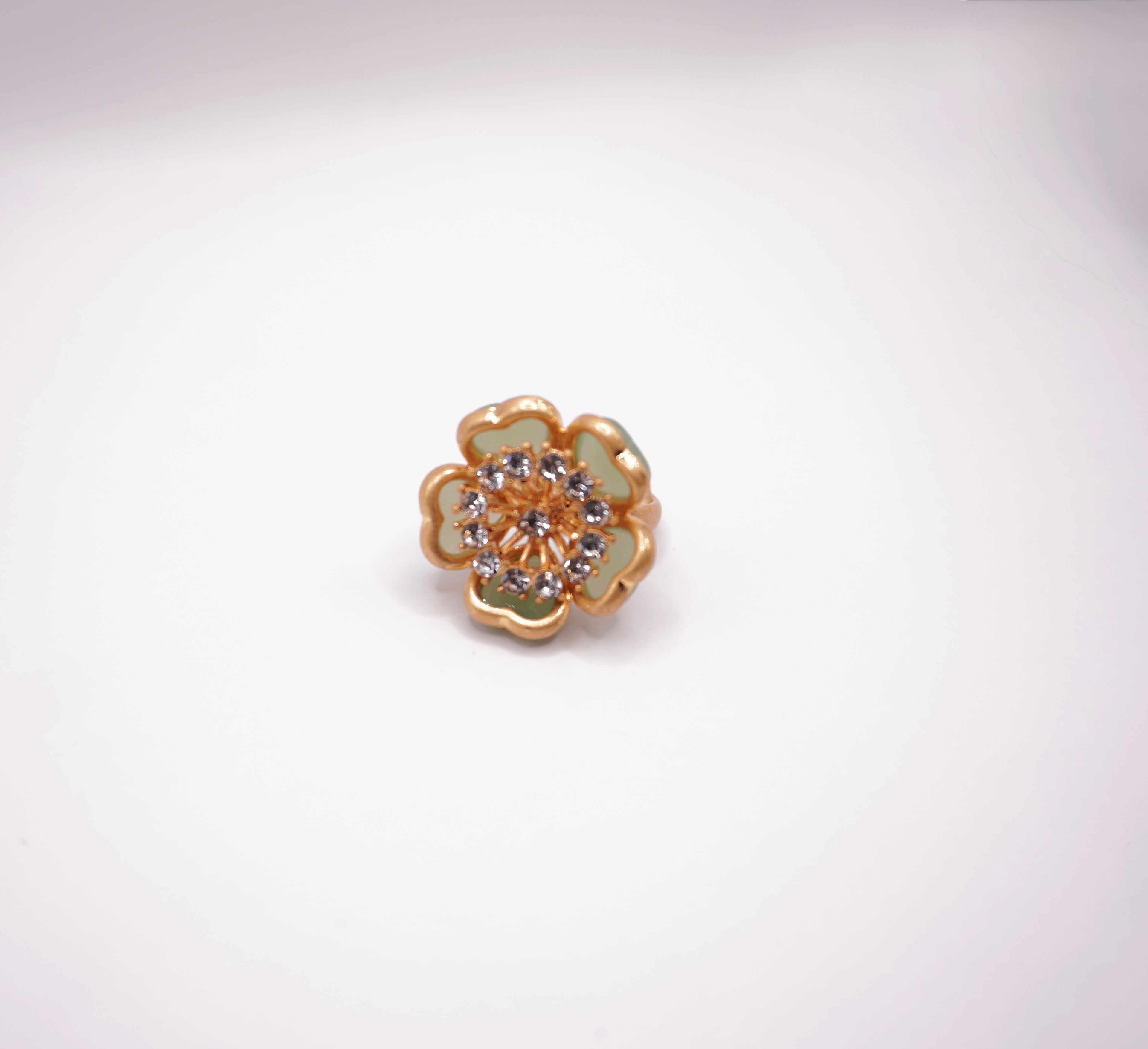 Floral Crystal Ringa
