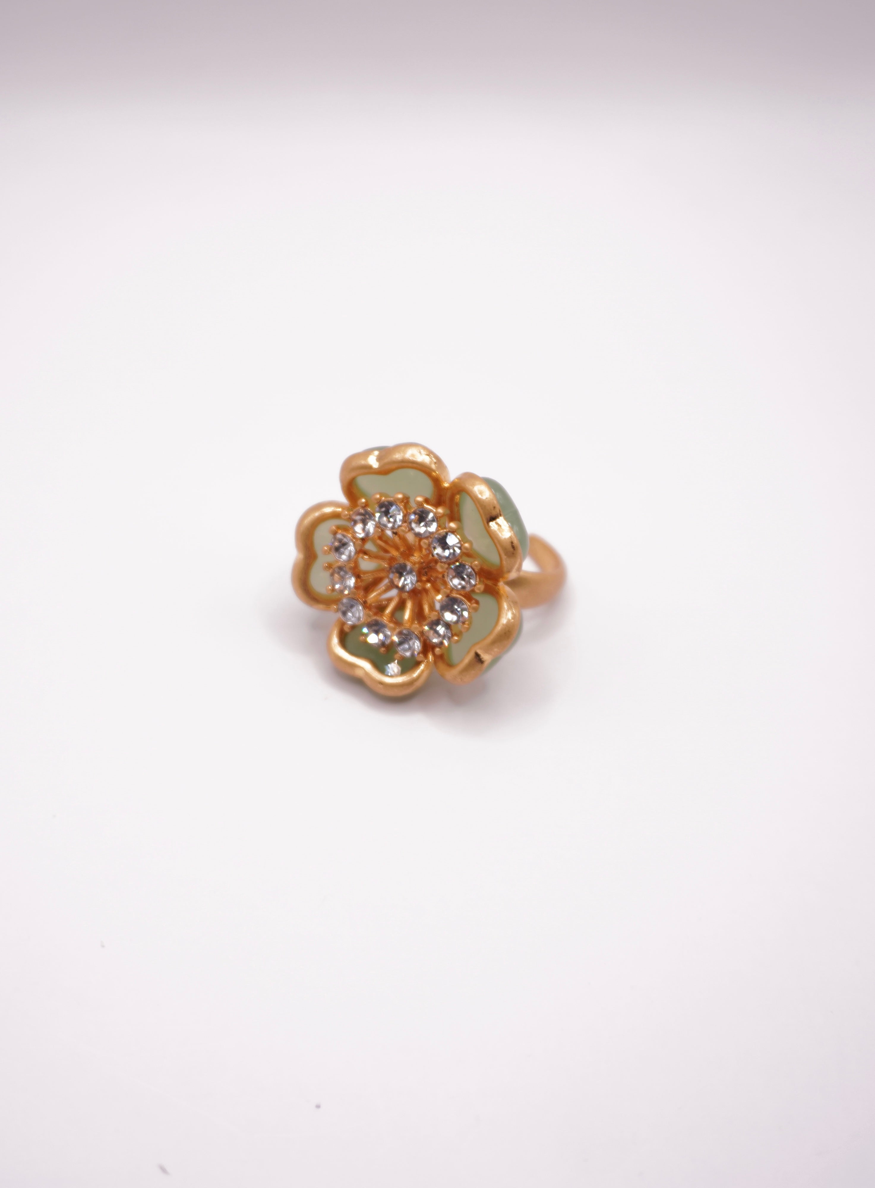 Floral Crystal Ringa