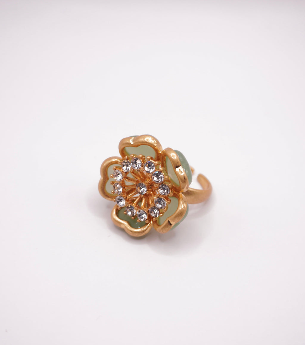 Floral Crystal Ringa