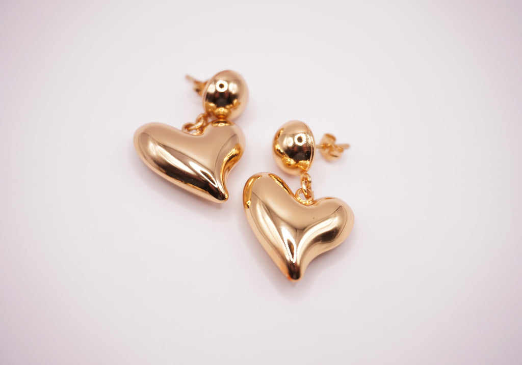 Abstract Heart Drops