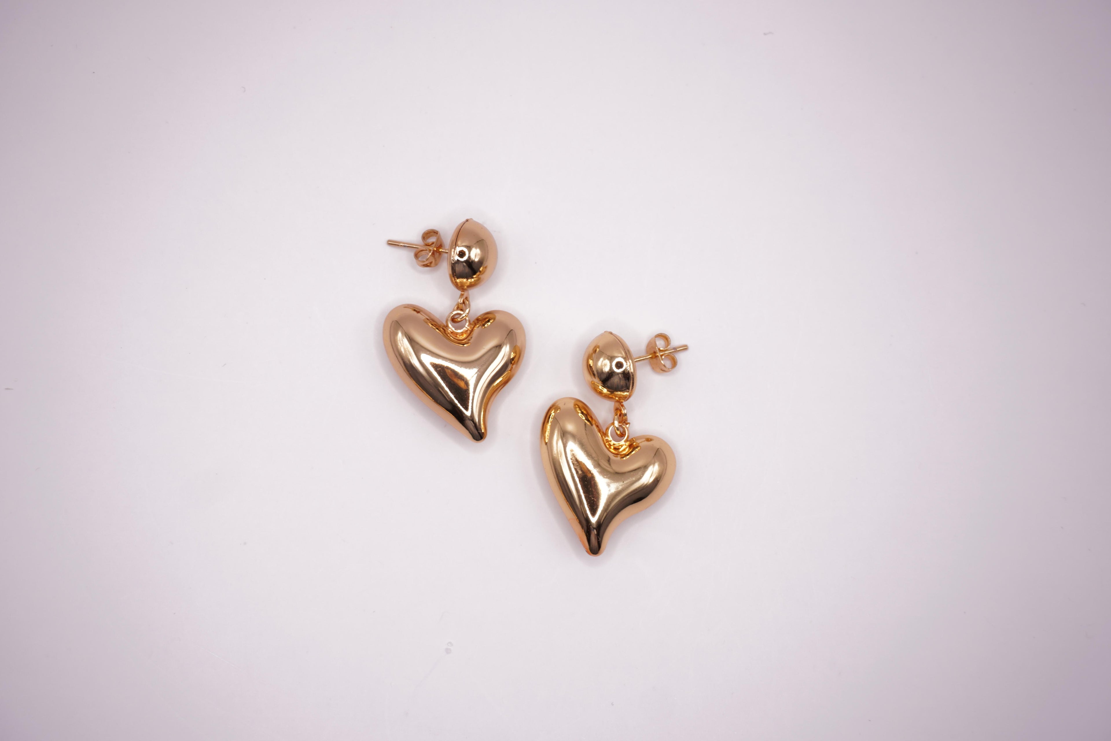 Abstract Heart Drops