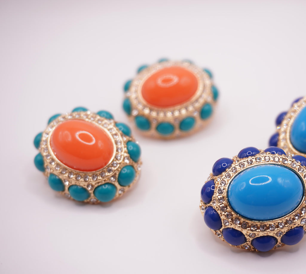 Turquoise Coral Clip