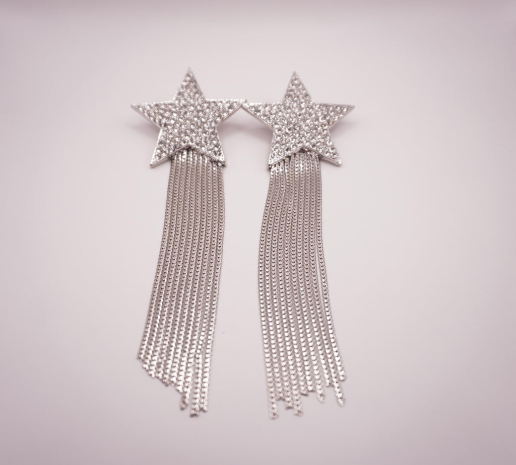 Star Tassel Earrings