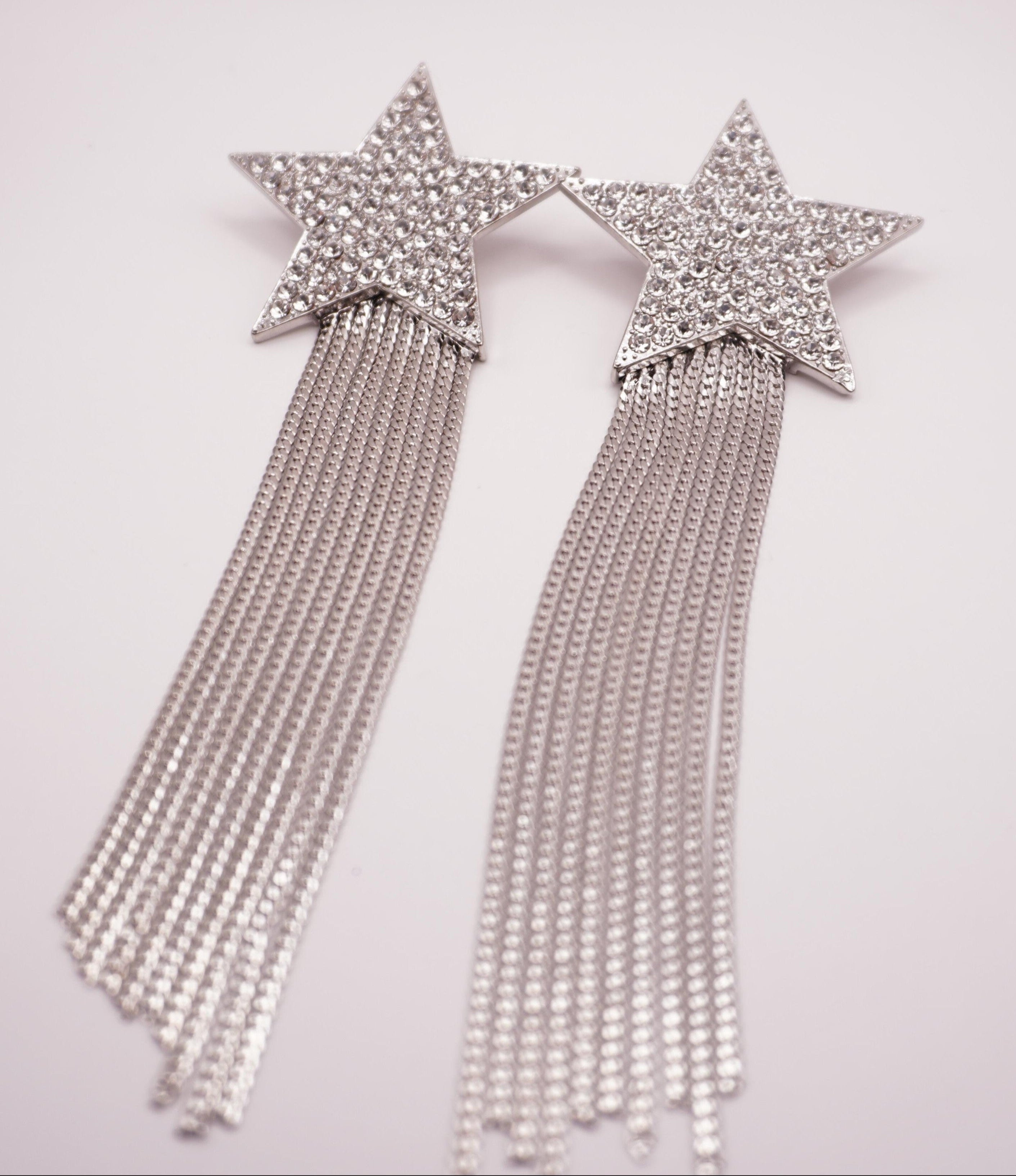 Star Tassel Earrings