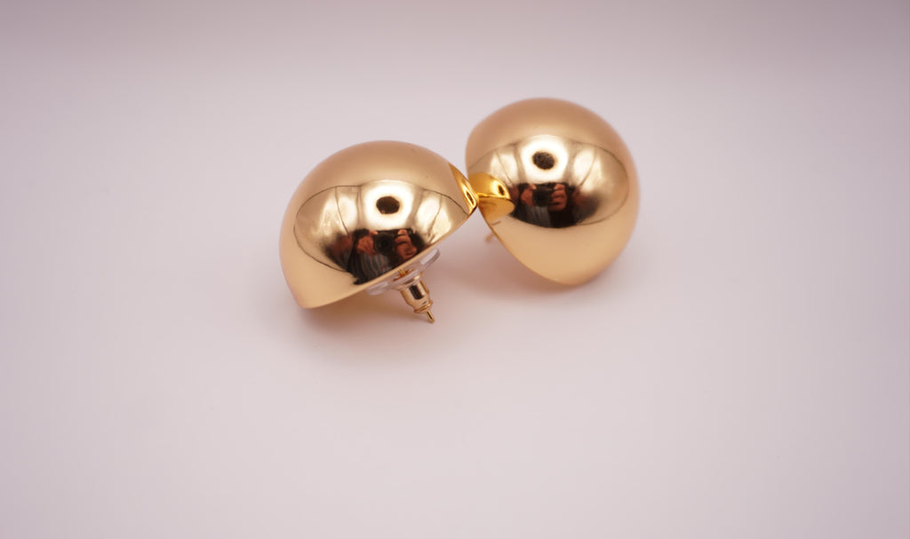 Golden Dome Earrings