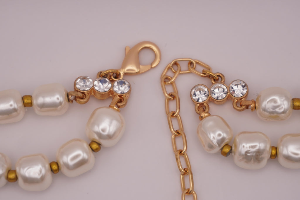 Pearl Cluster Necklace