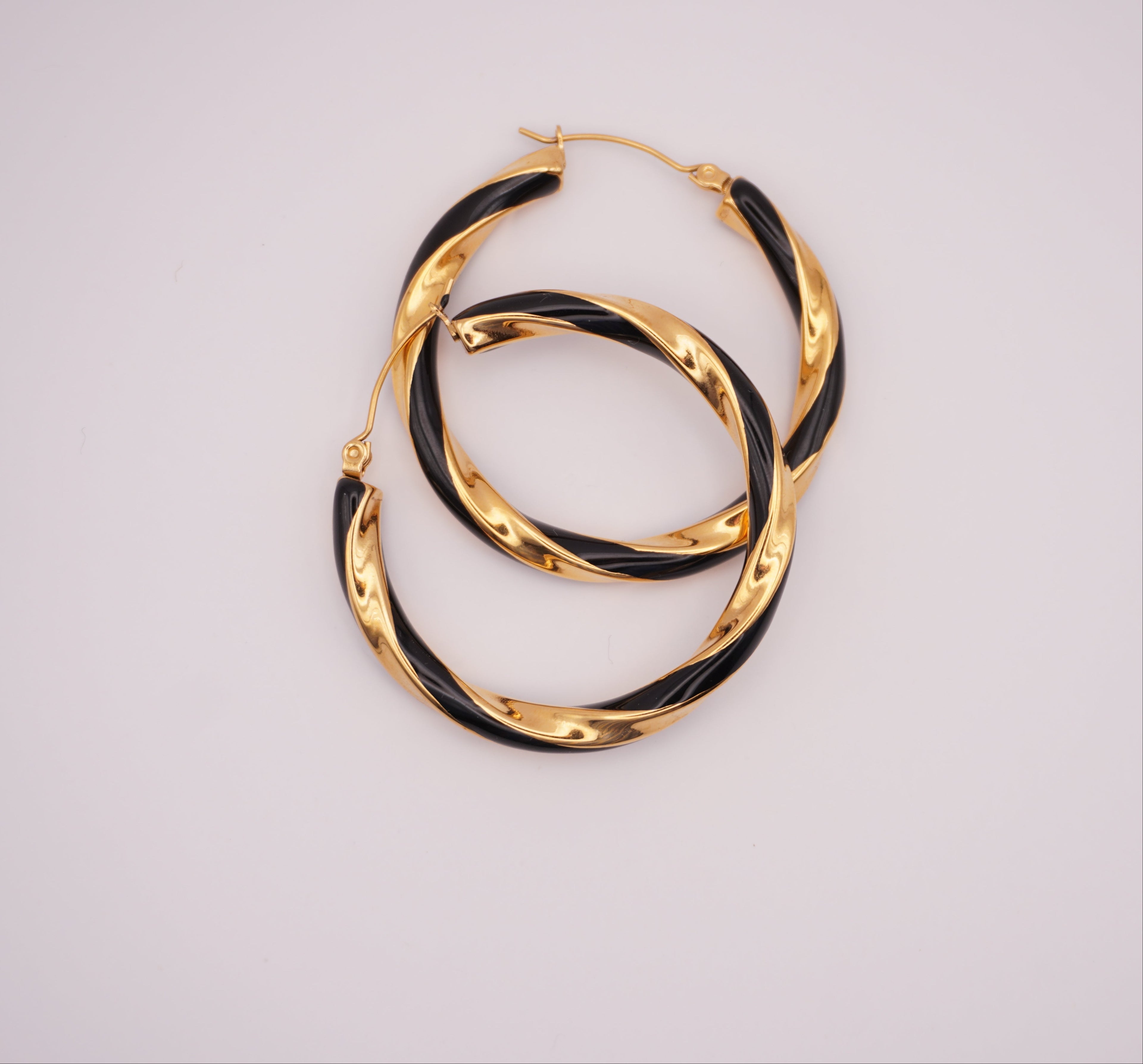 Twist Hoop Earrings
