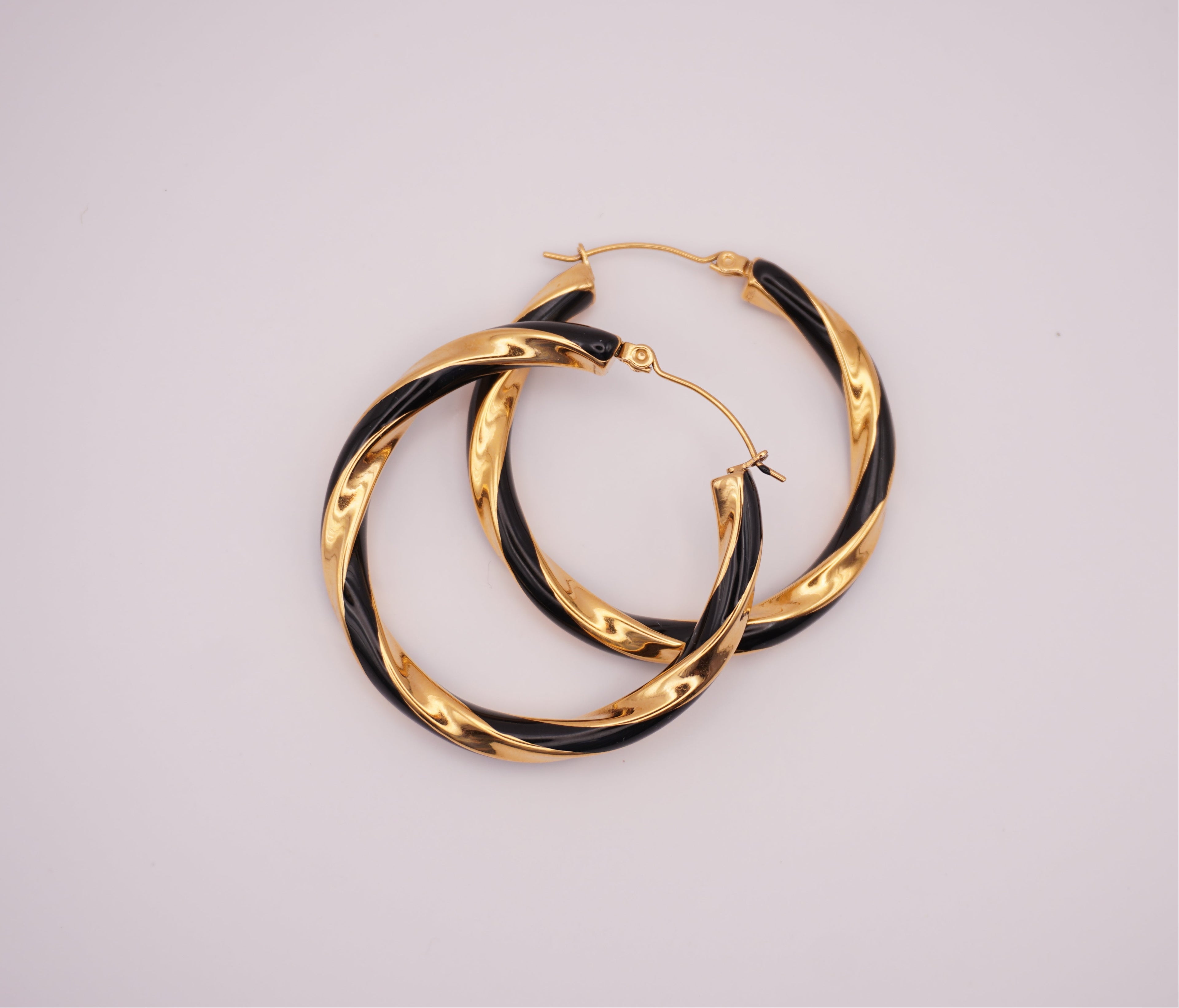 Twist Hoop Earrings