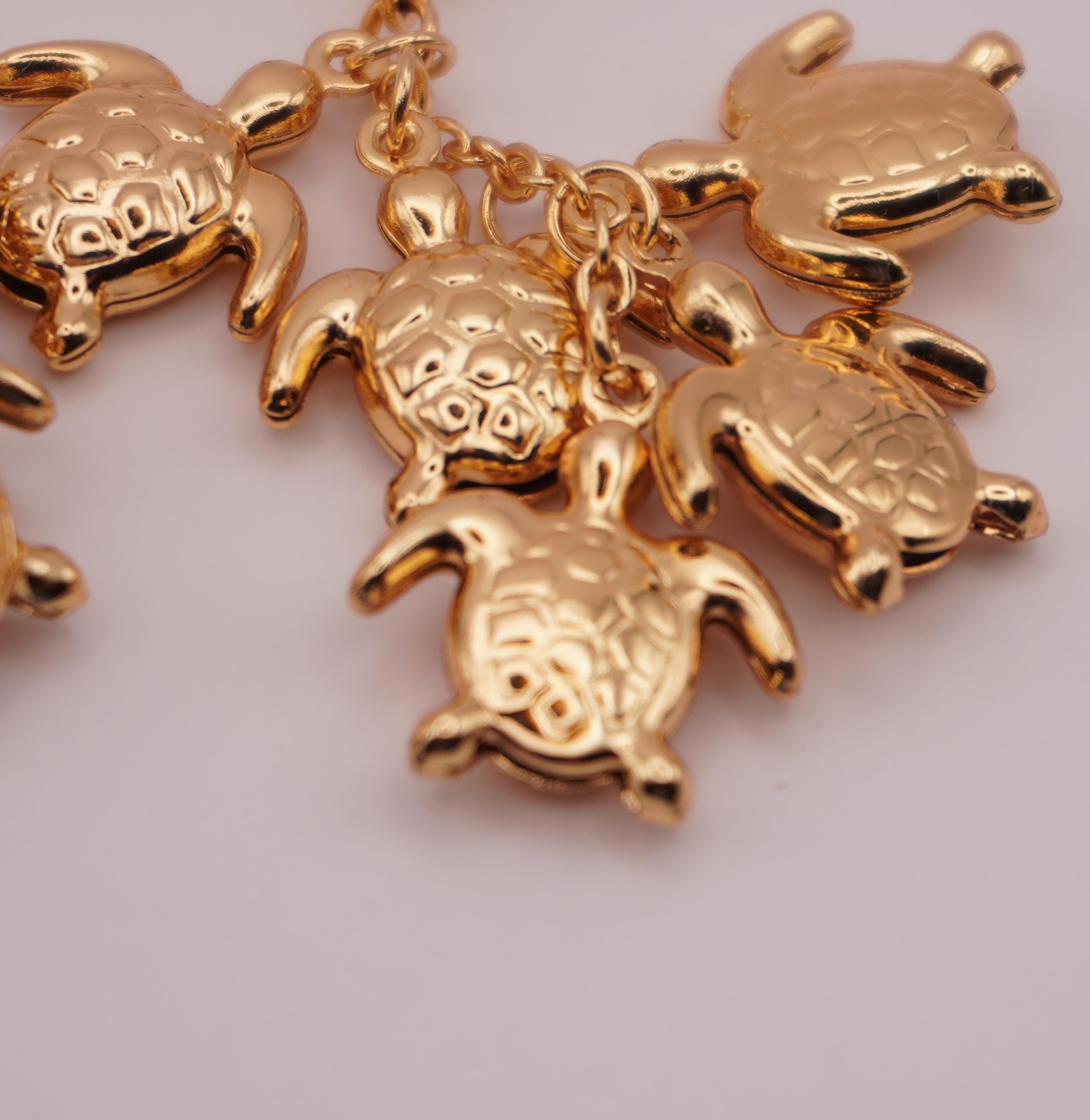 Turtle Charm Earrings