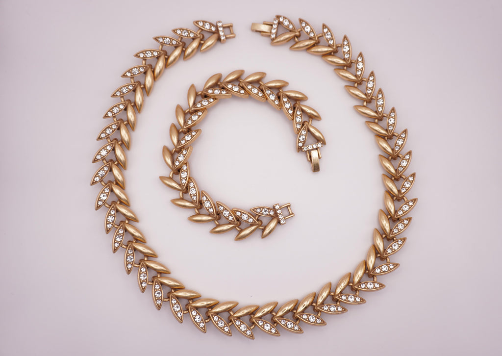 Laurel Crystal Bracelet