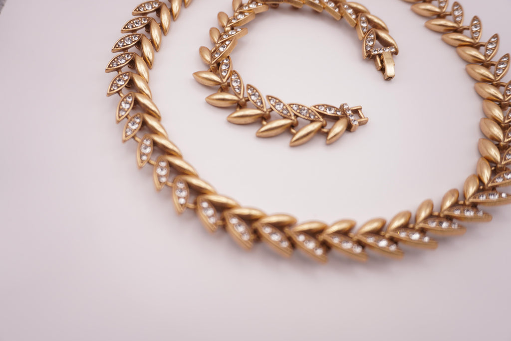 Laurel Crystal Bracelet