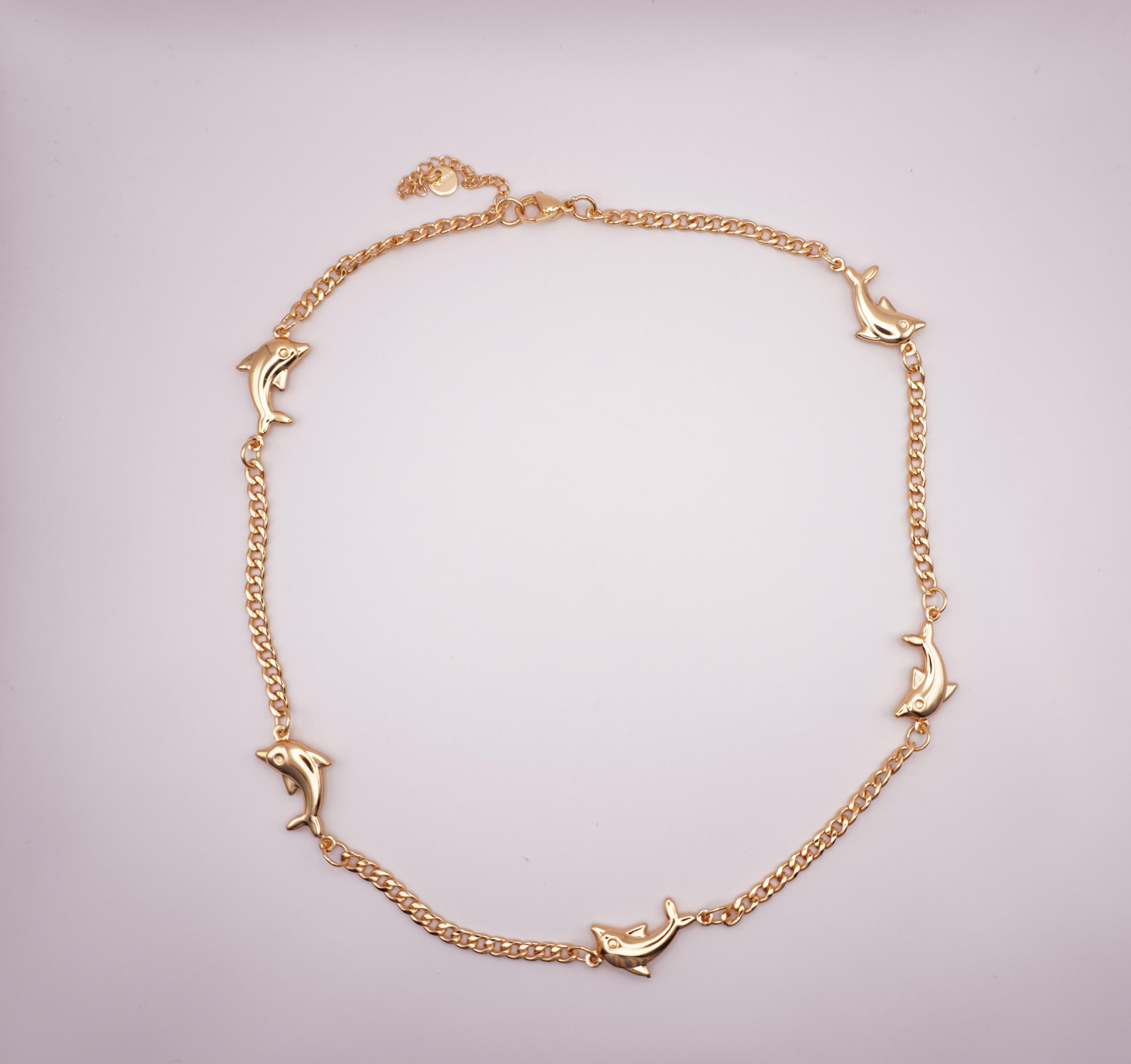 Dolphin Chain Necklace
