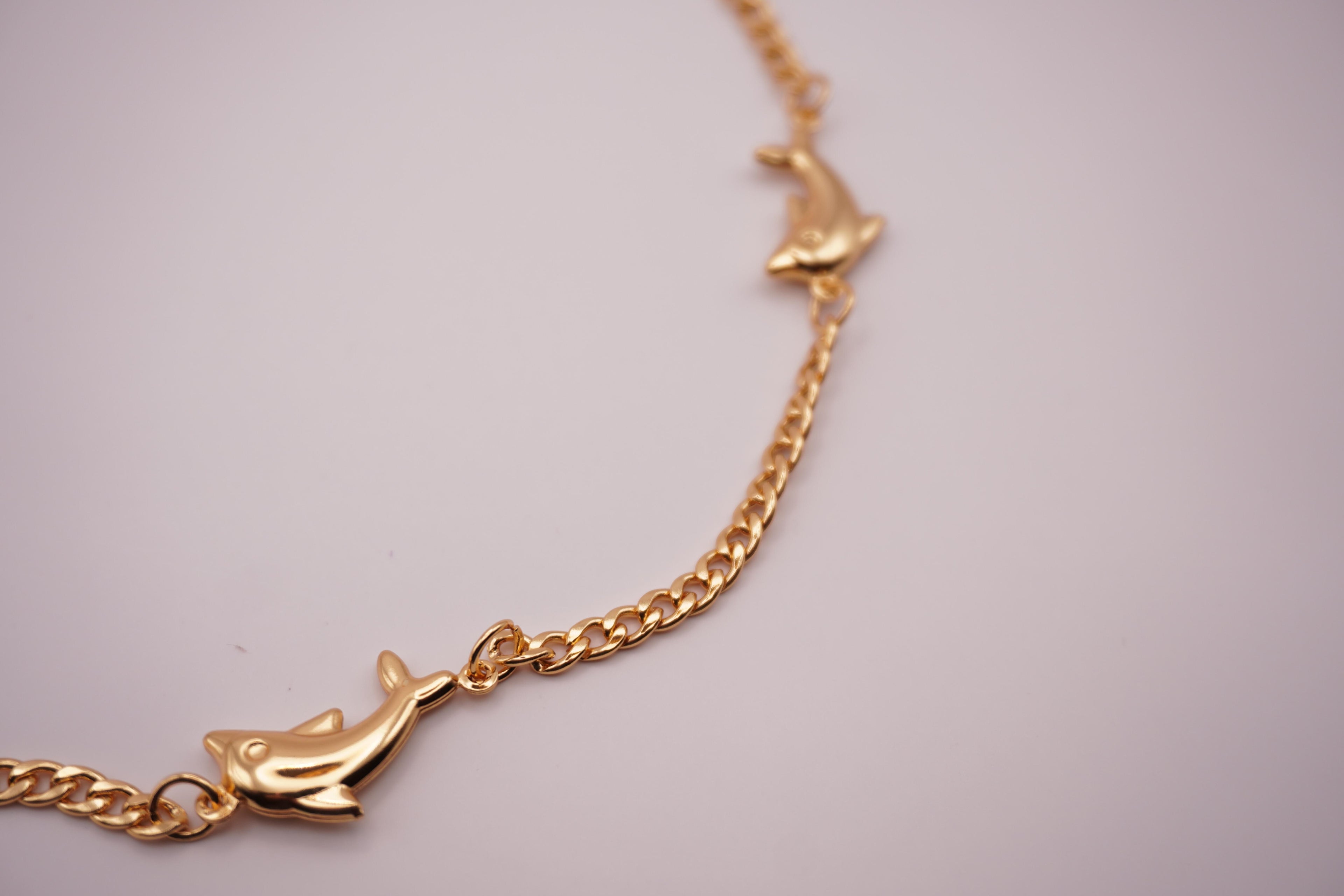 Dolphin Chain Necklace