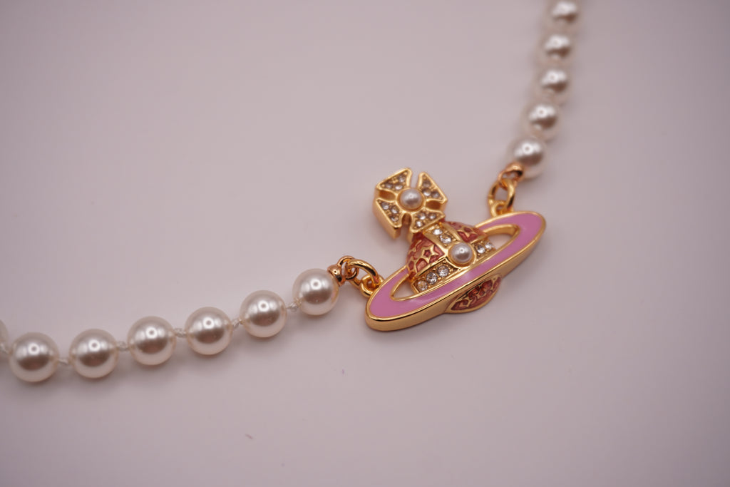 Pearl Planet Necklace