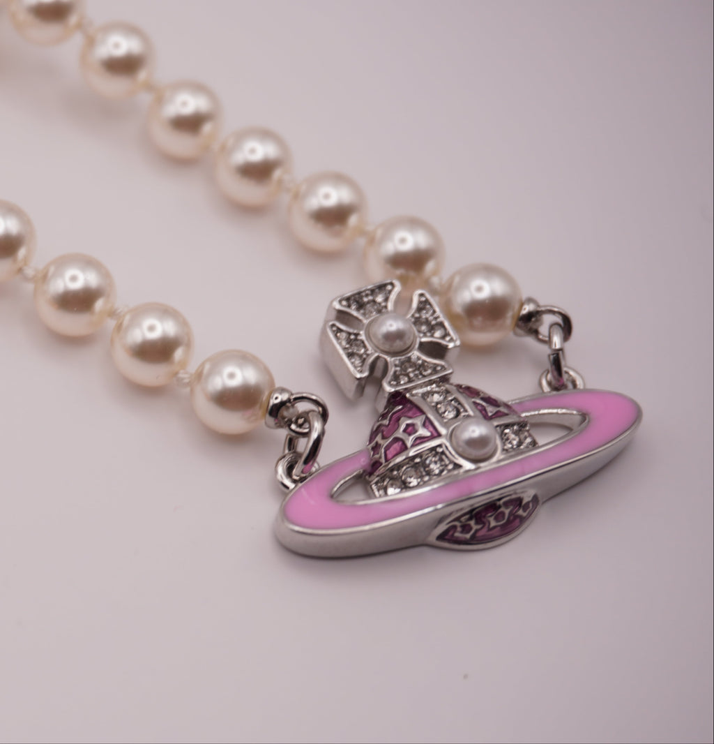 Pearl Planet Necklace