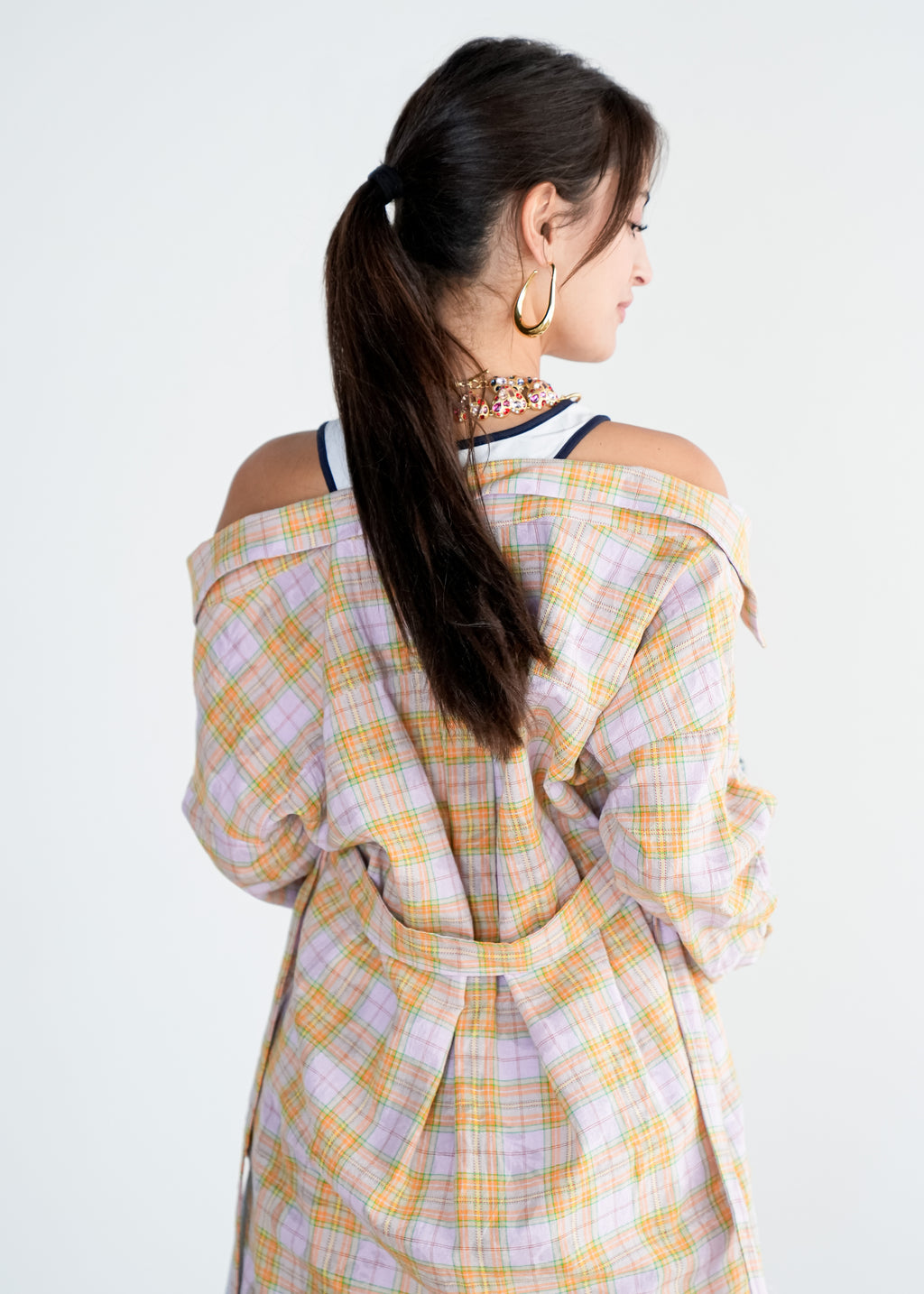 Oversized Plaid Shirt