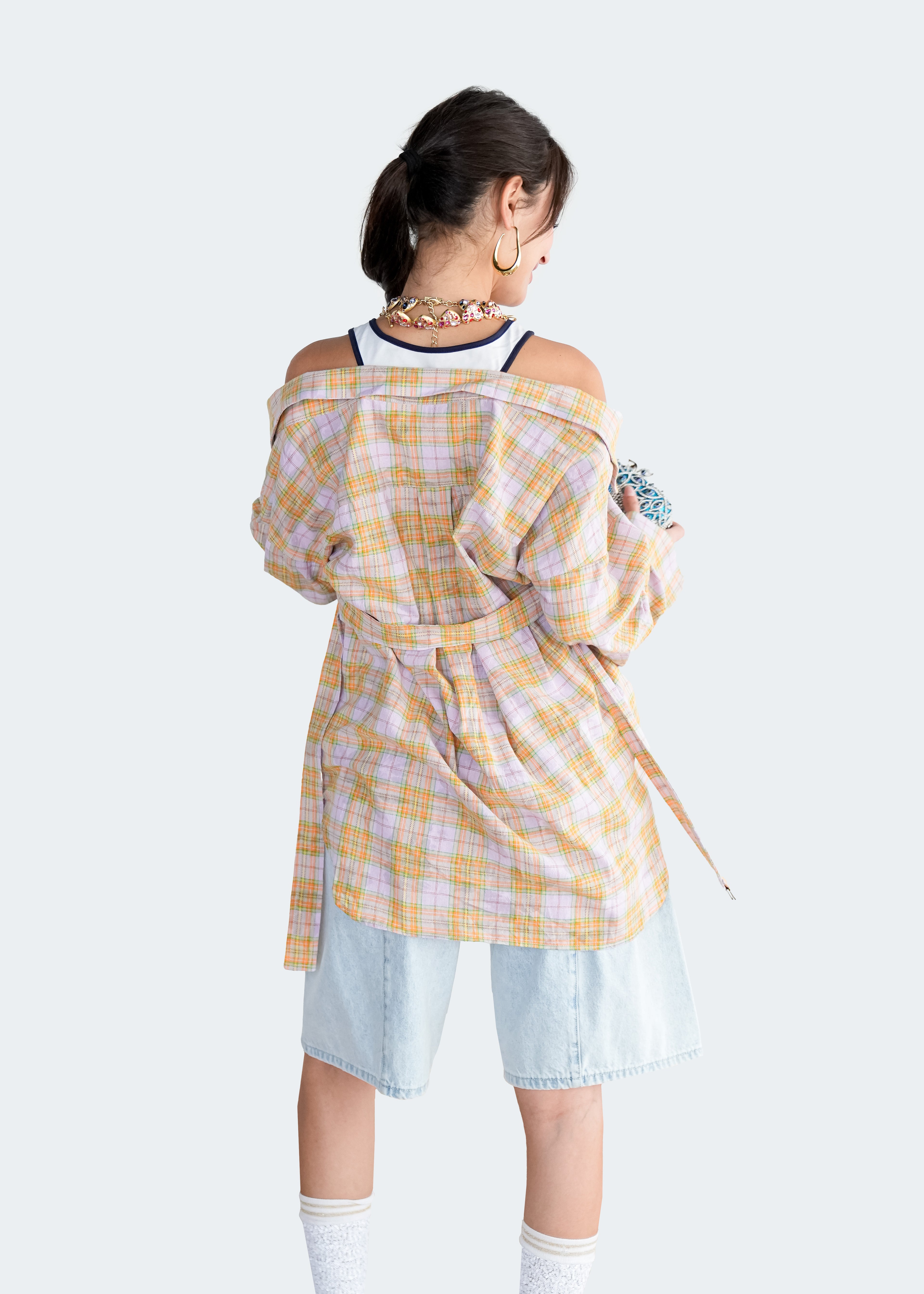 Oversized Plaid Shirt