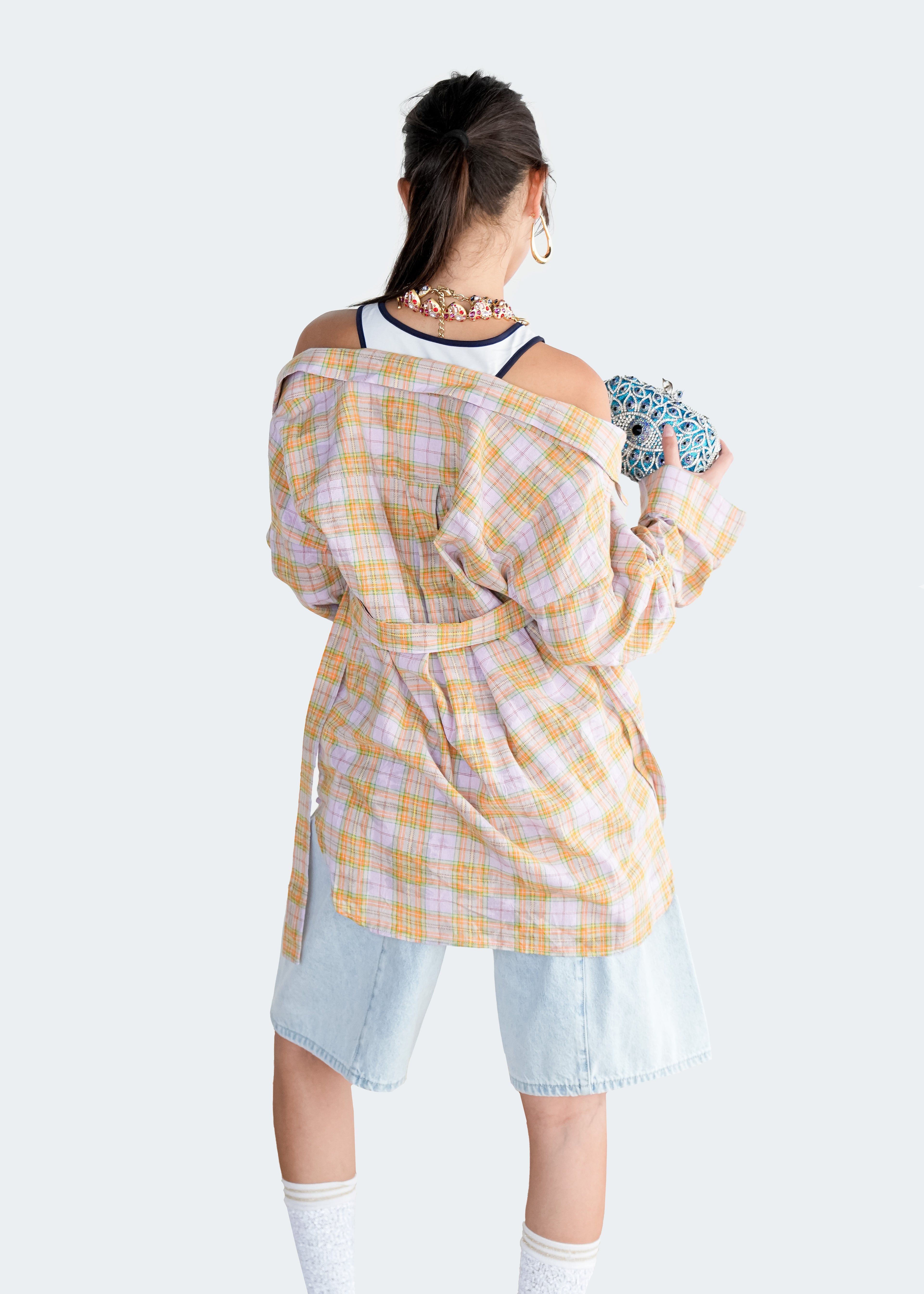 Oversized Plaid Shirt
