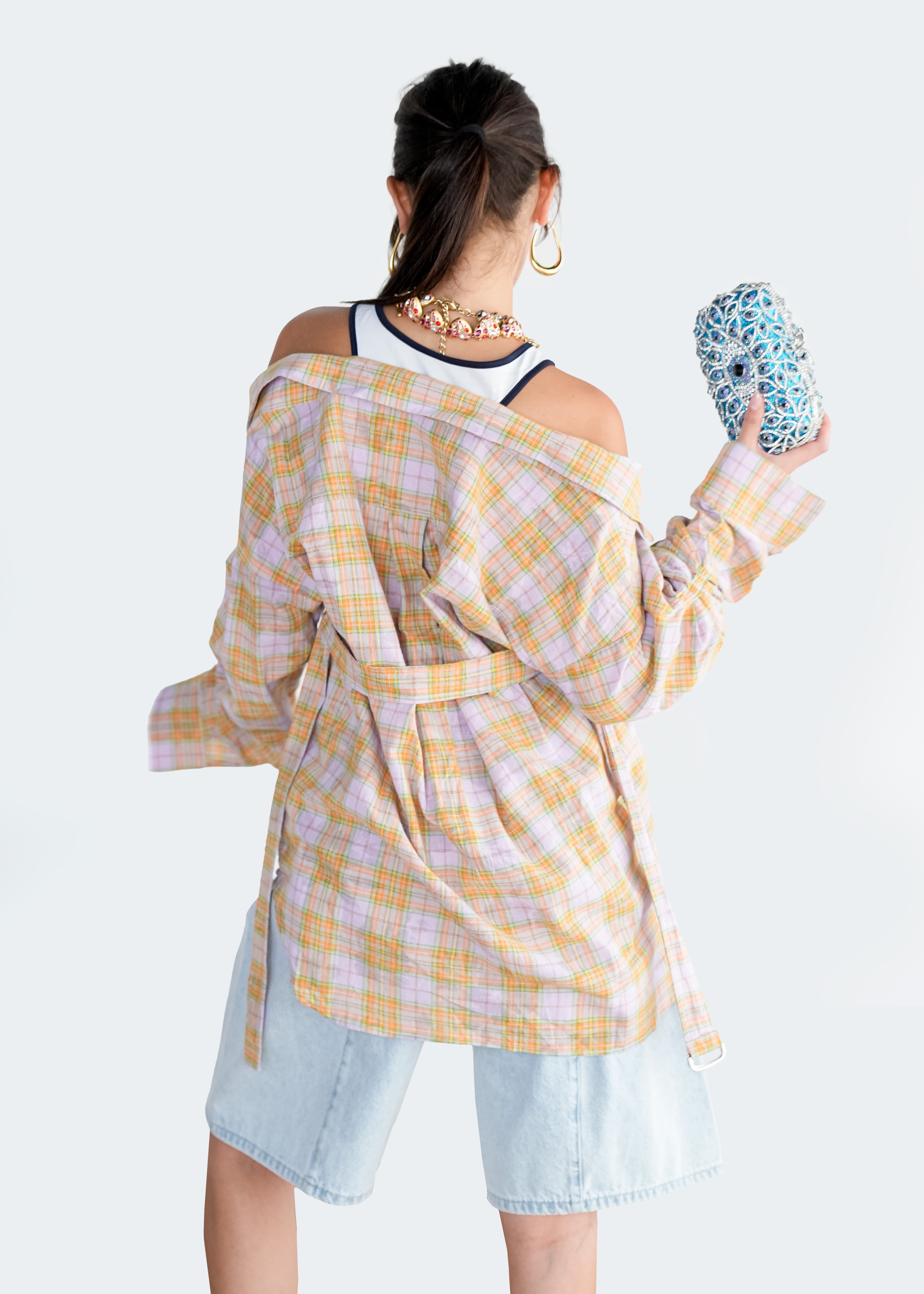 Oversized Plaid Shirt