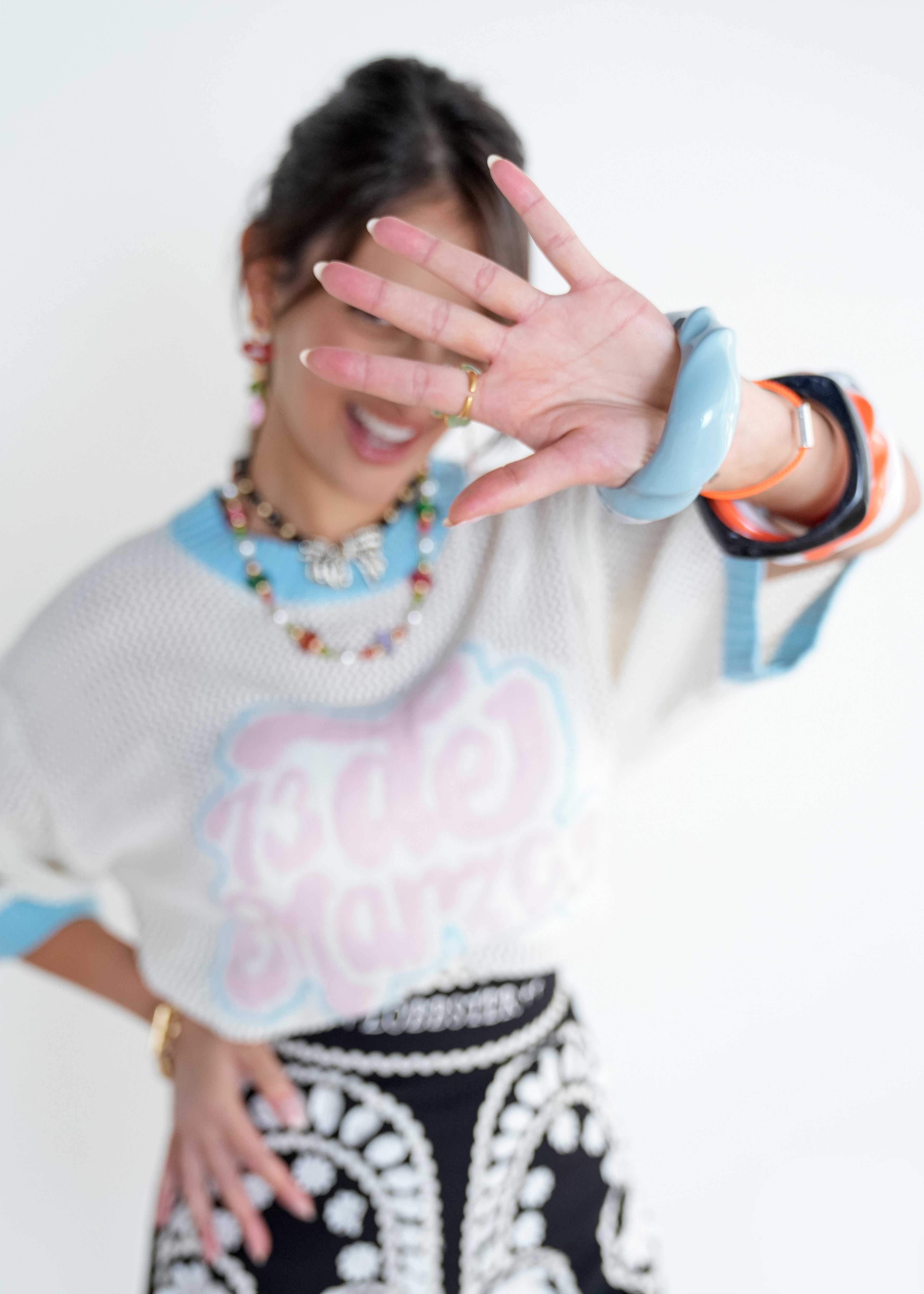 Cozy Cloud Mesh Sweater